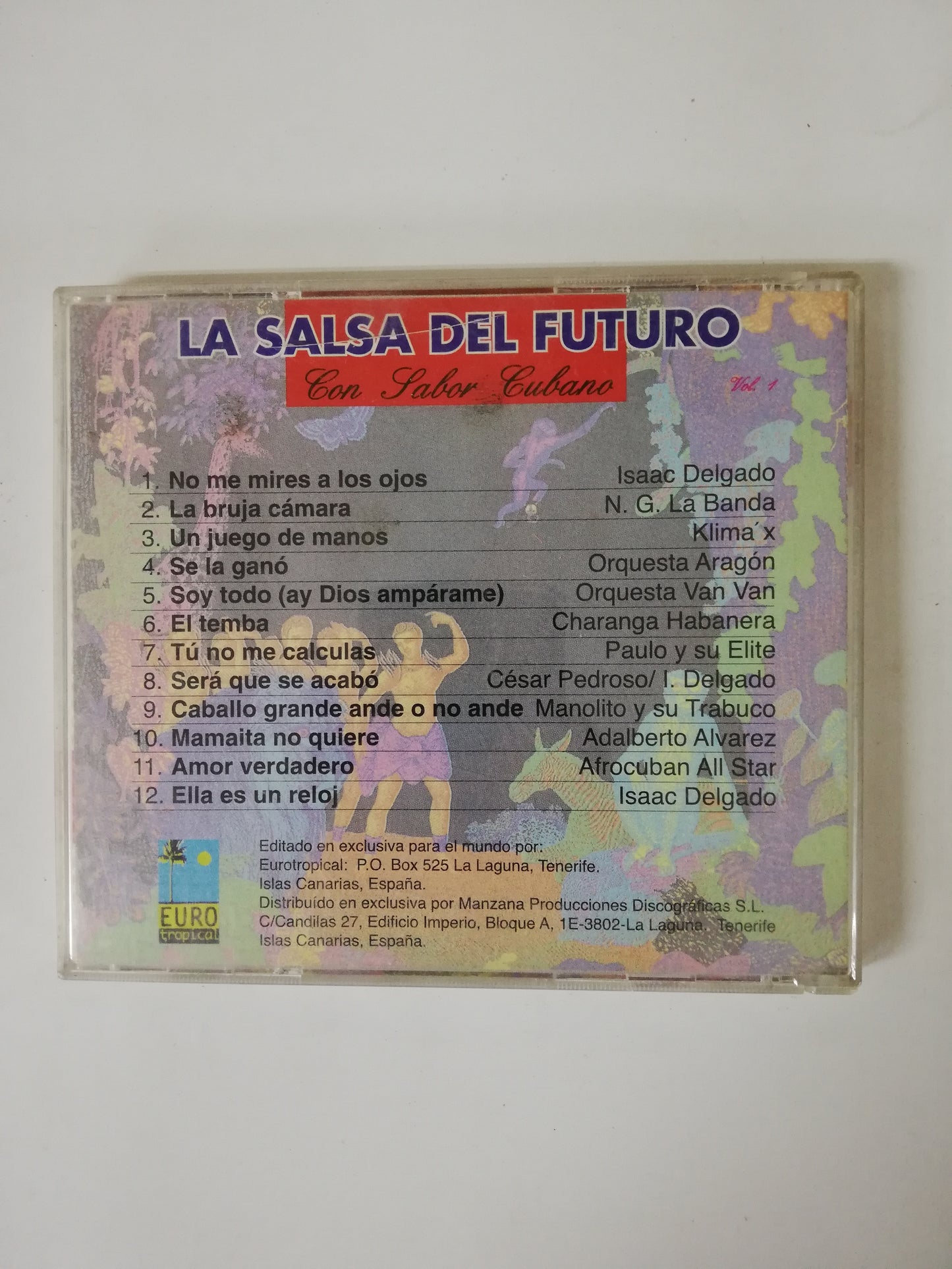 CD LA SALSA DEL FUTURO VOL. 1 - CON SABOR CUBANO
