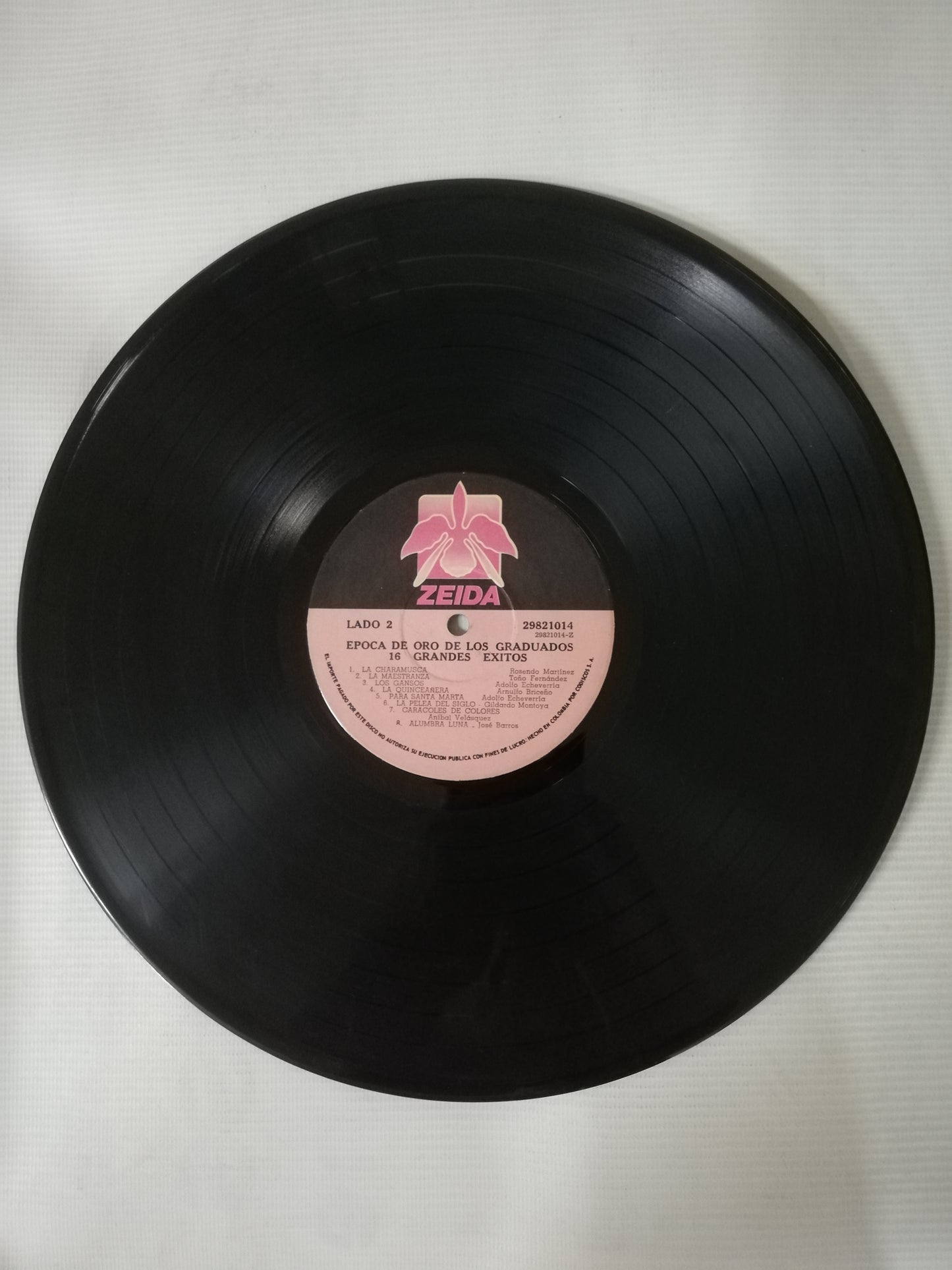 LP LOS GRADUADOS - EPOCA DE ORO - 16 GRANDES EXITOS