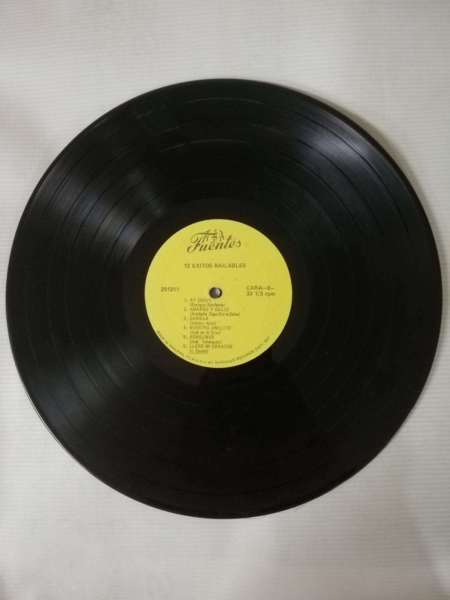 LP LOS MILLONARIOS - 12 EXITOS BAILABLES