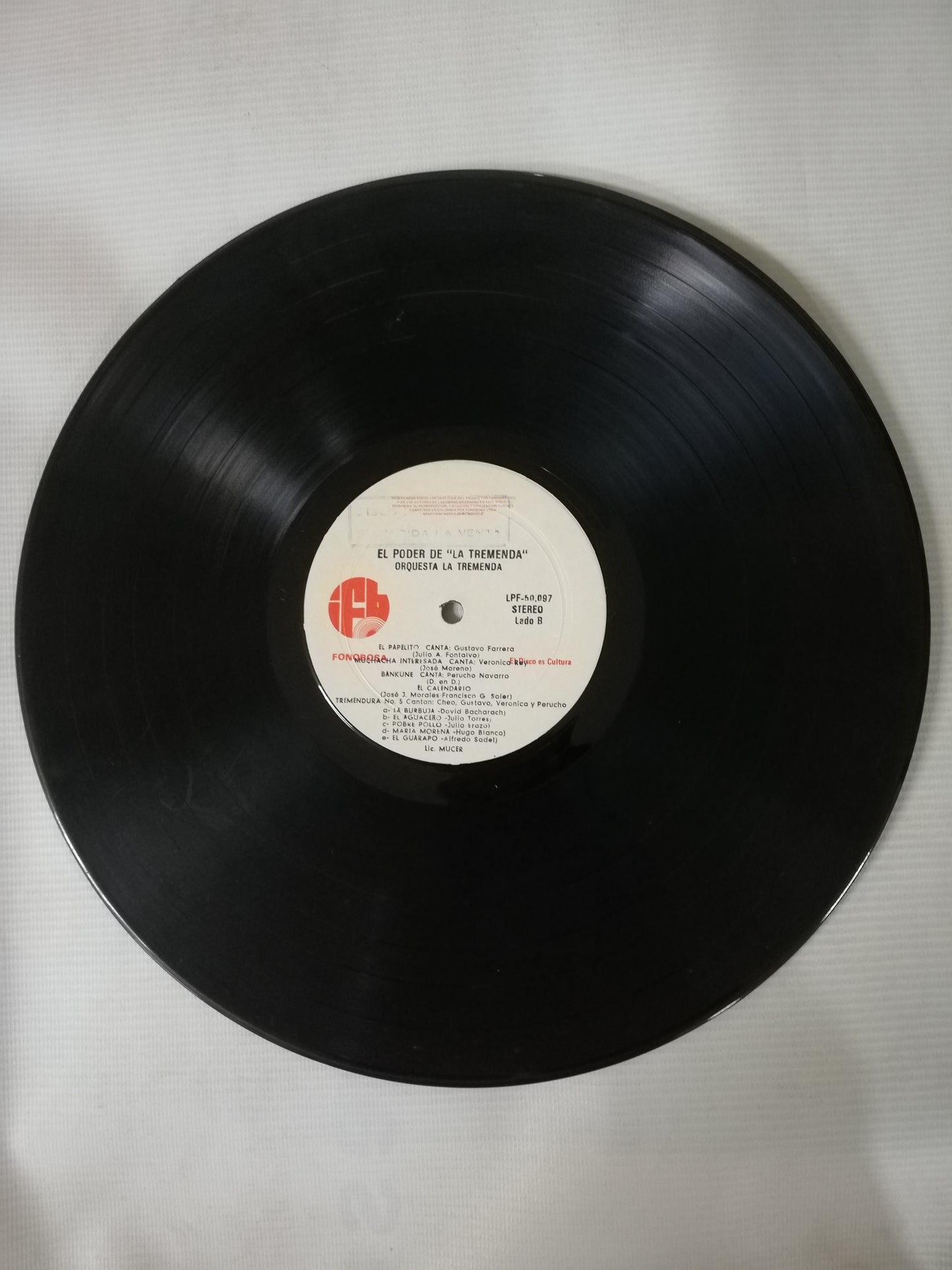 LP ORQUESTA LA TREMENDA - EL PODER DE LA TREMENDA