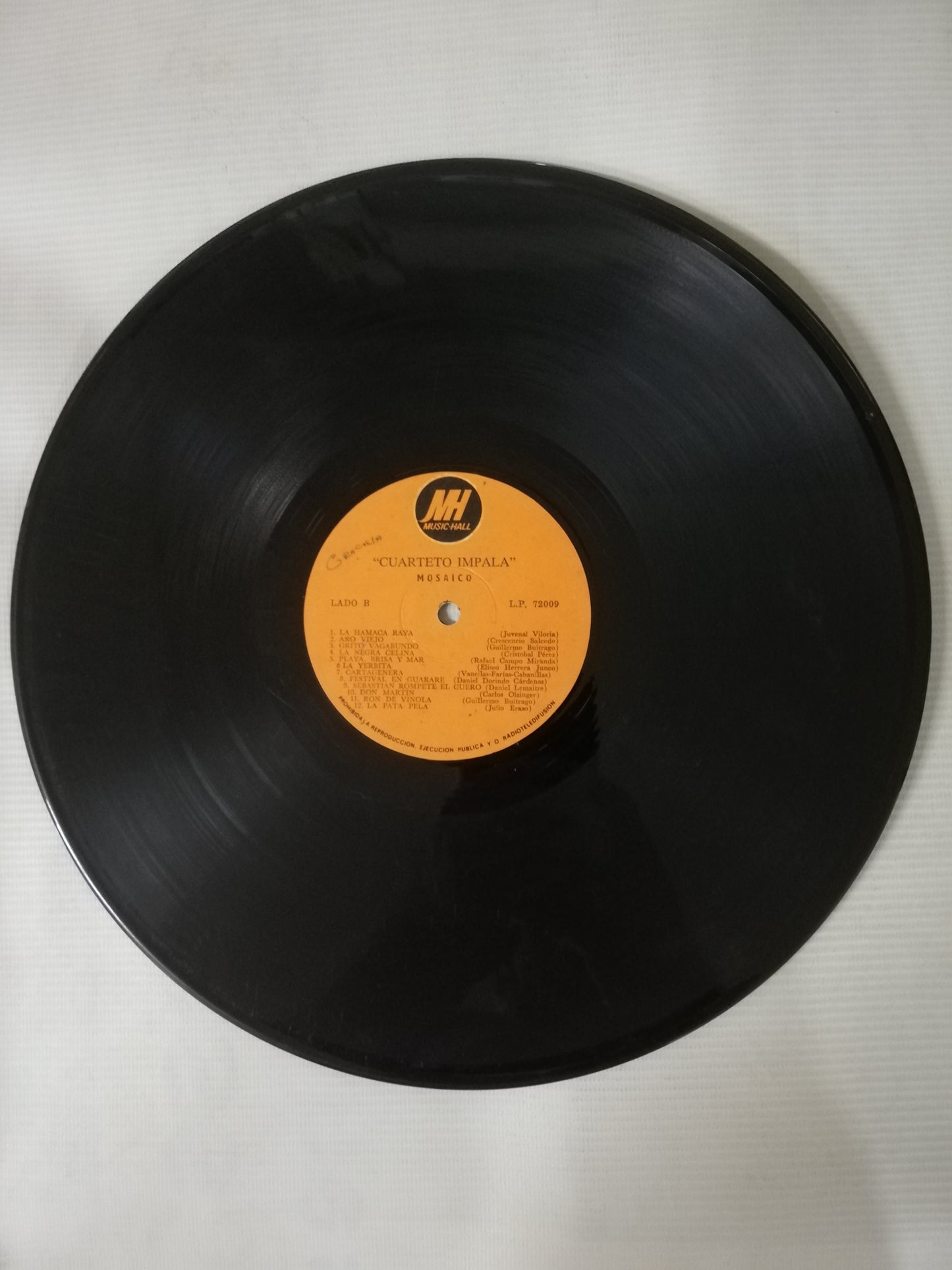 LP CUARTETO IMPALA - BAILABLES DE SIEMPRE