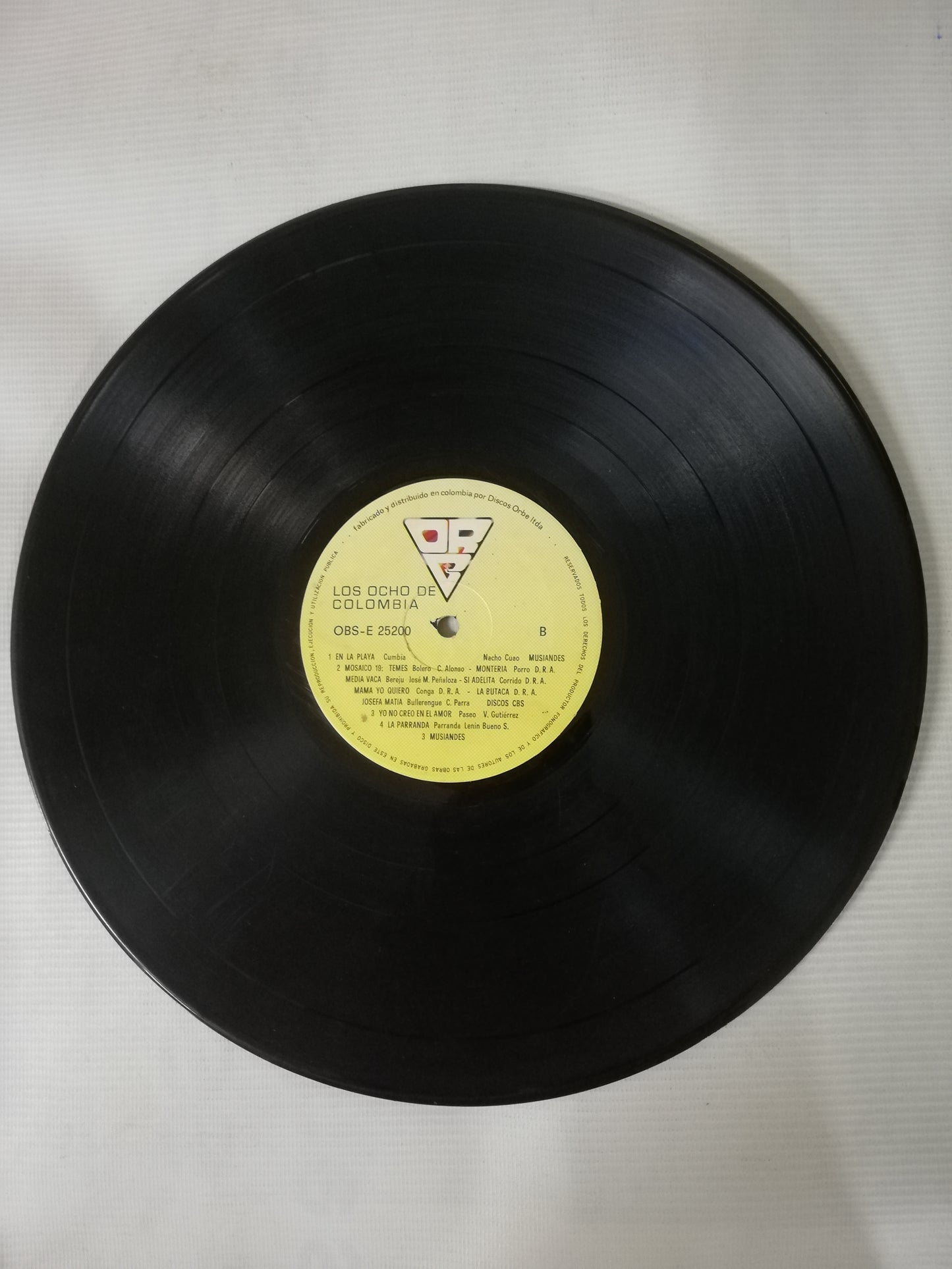 LP LOS OCHO DE COLOMBIA - EL PODER DE LOS OCHO DE COLOMBIA