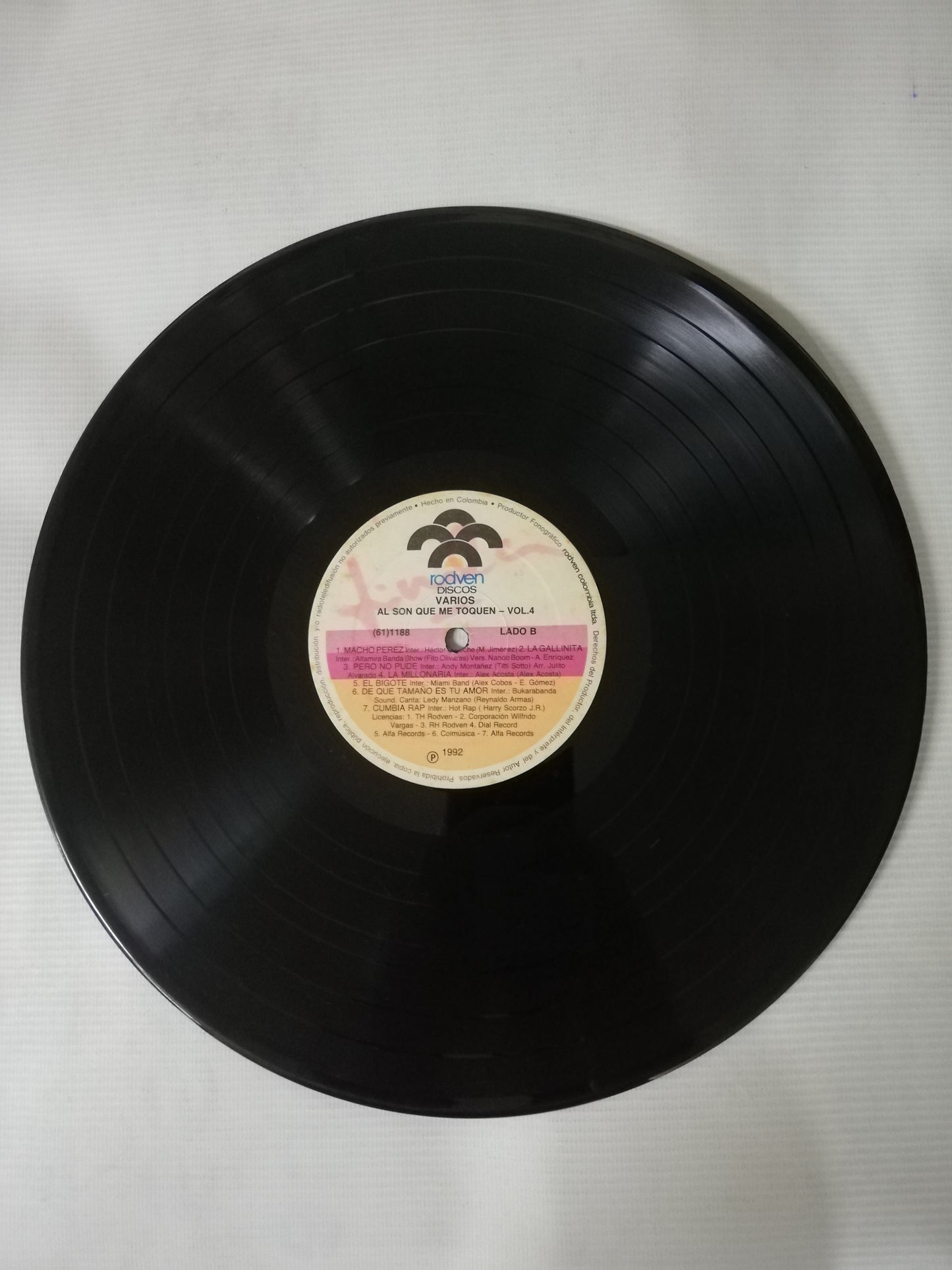 LP AL SON QUE ME TOQUEN... - AL SON QUE ME TOQUEN...VOL. 4