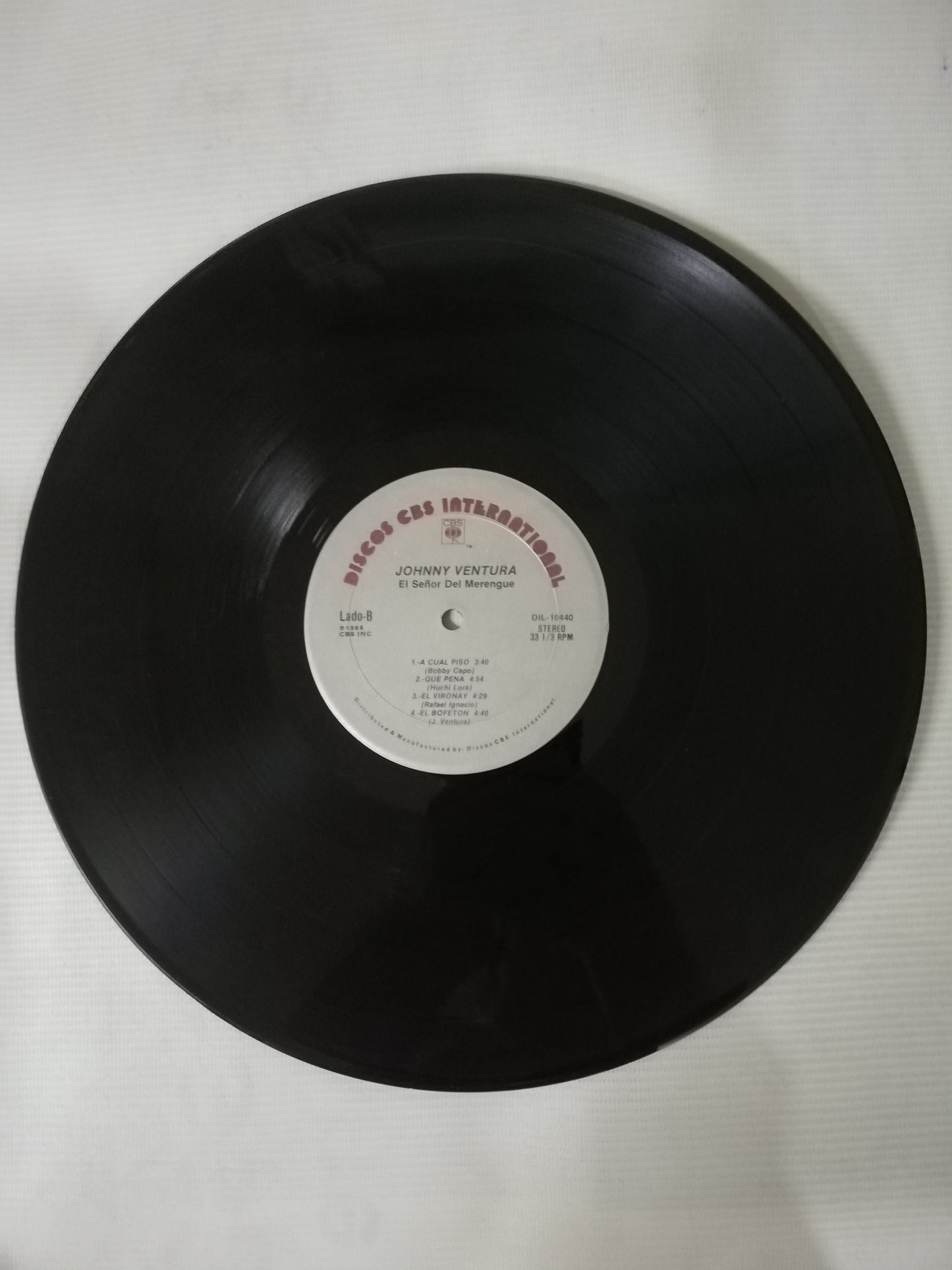 LP JOHNNY VENTURA - EL SEÑOR MERENGUE