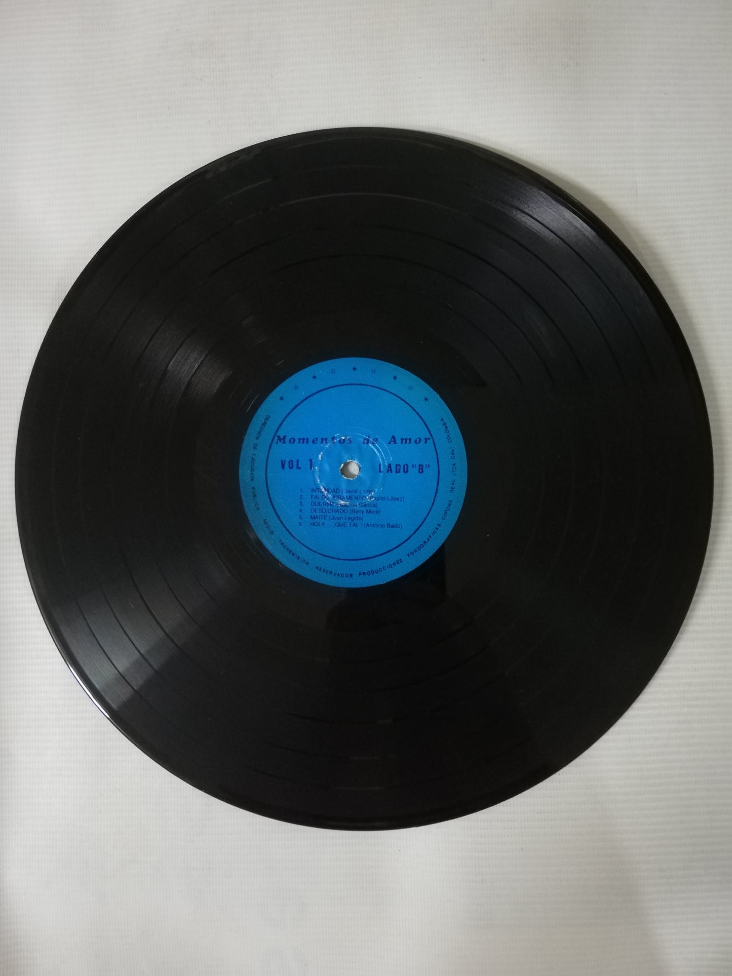 LP MOMENTOS DE AMOR - VARIOS INTÉRPRETES