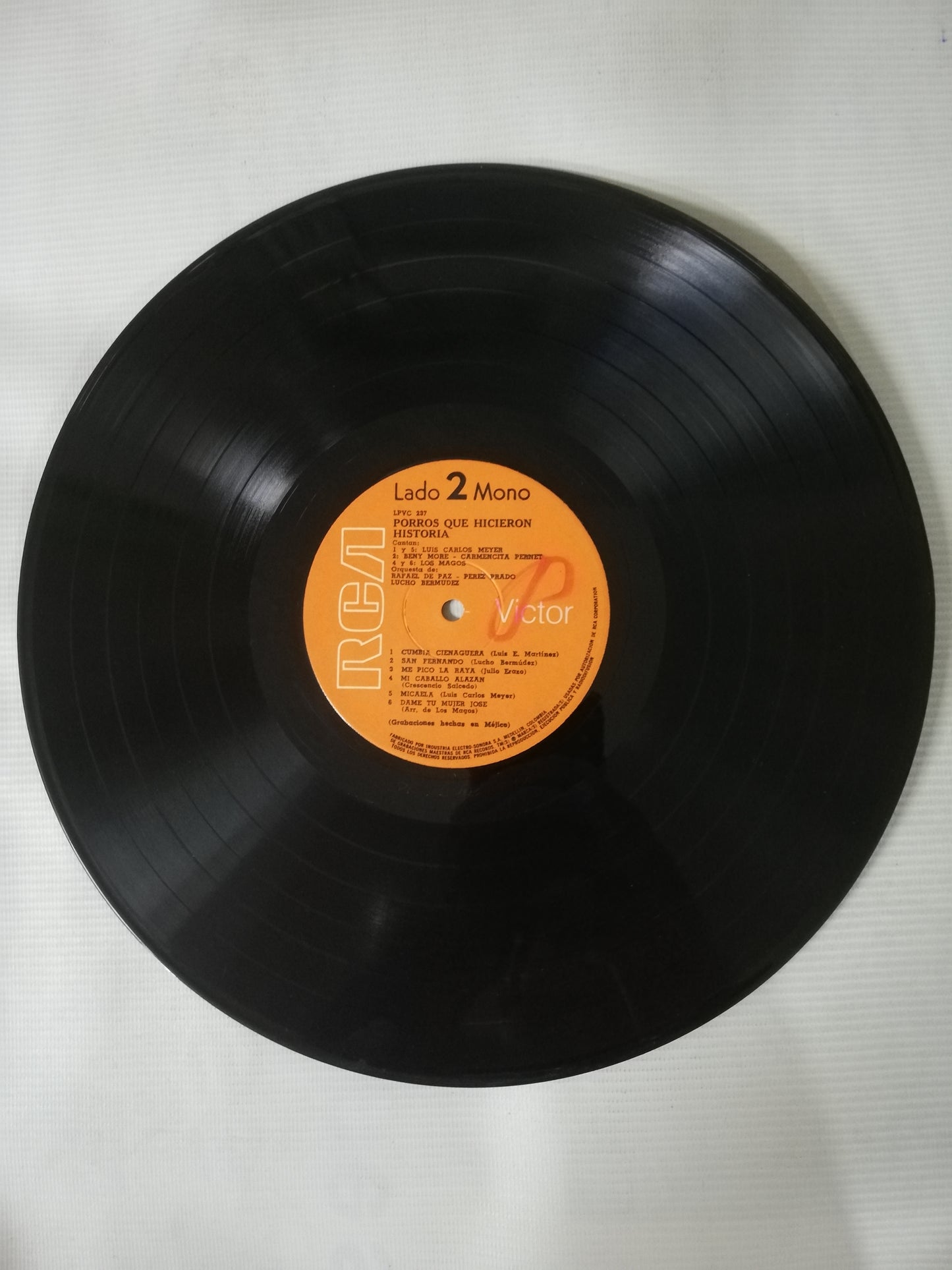 LP PORROS QUE HICIERON HISTORIA - VARIOS INTÉRPRETES