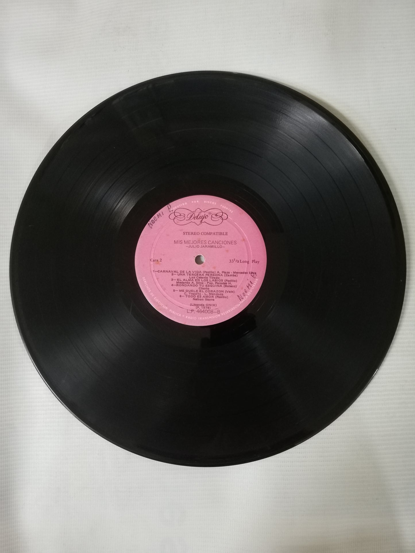 LP JULIO JARAMILLO - MIS MEJORES CANCIONES