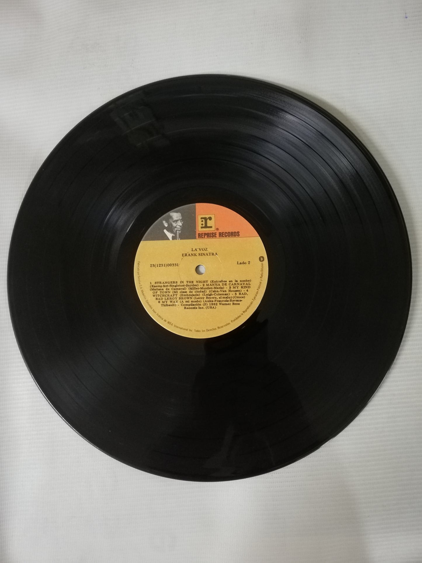 LP FRANK SINATRA - LA VOZ