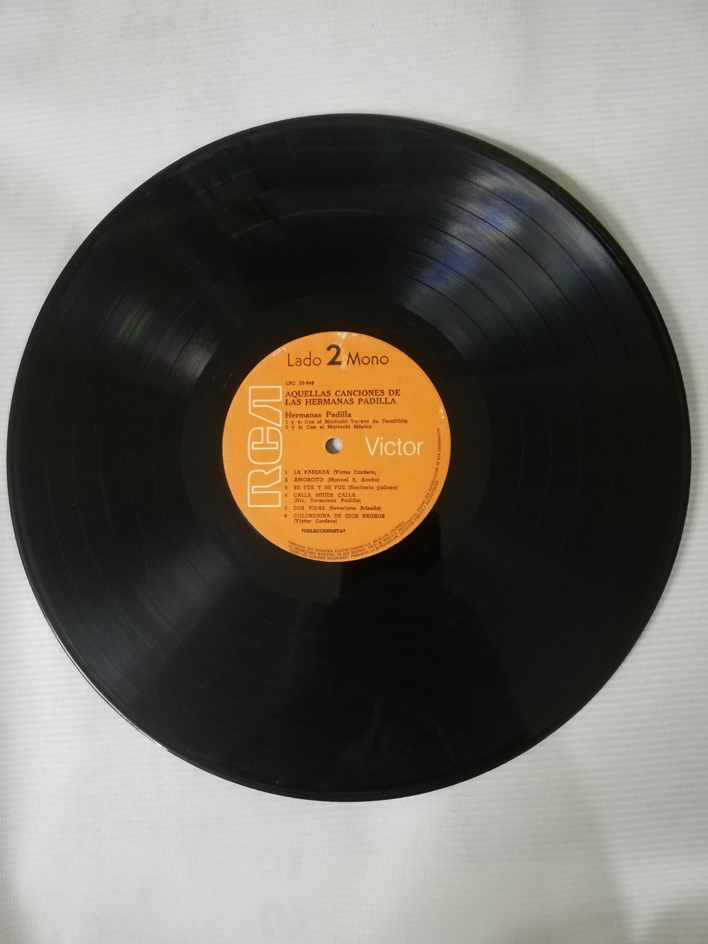 LP LAS HERMANAS PADILLA - AQUELLAS CANCIONES DE LAS HERMANAS PADILLA