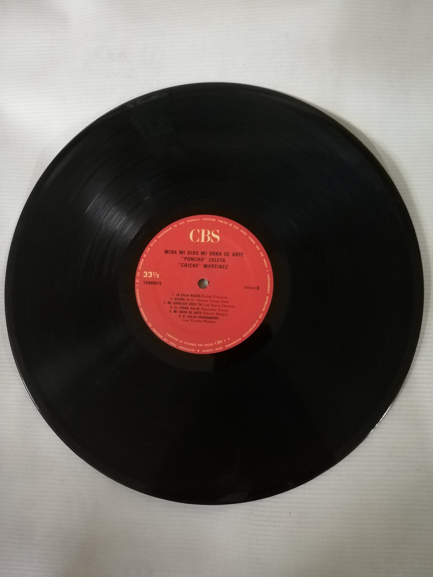 LP PONCHO ZULETA Y CHICHO MARTINEZ - MIRA MI DIOS