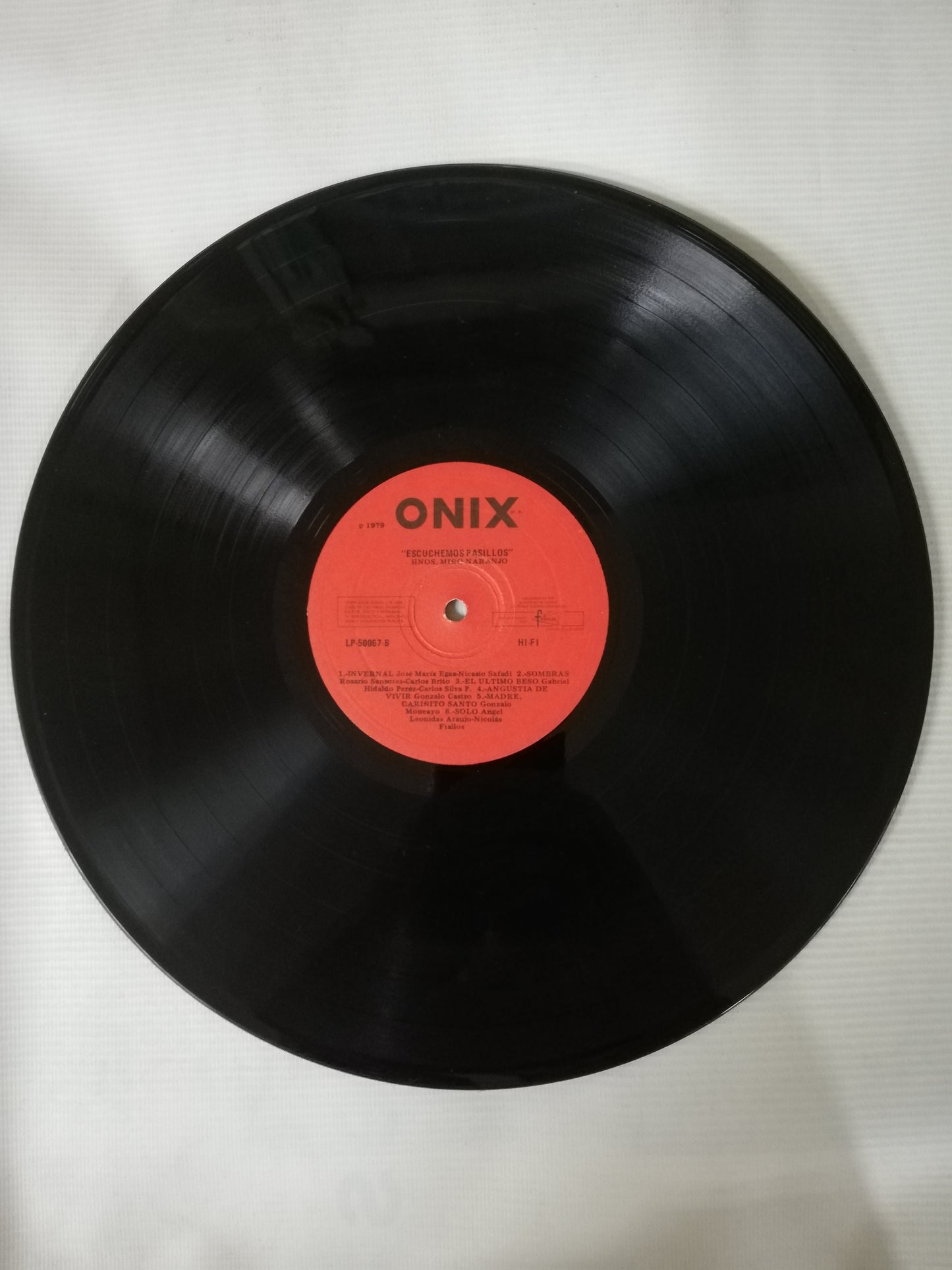 LP HERMANOS MIÑO NARANJO - ESCUCHEMOS PASILLOS