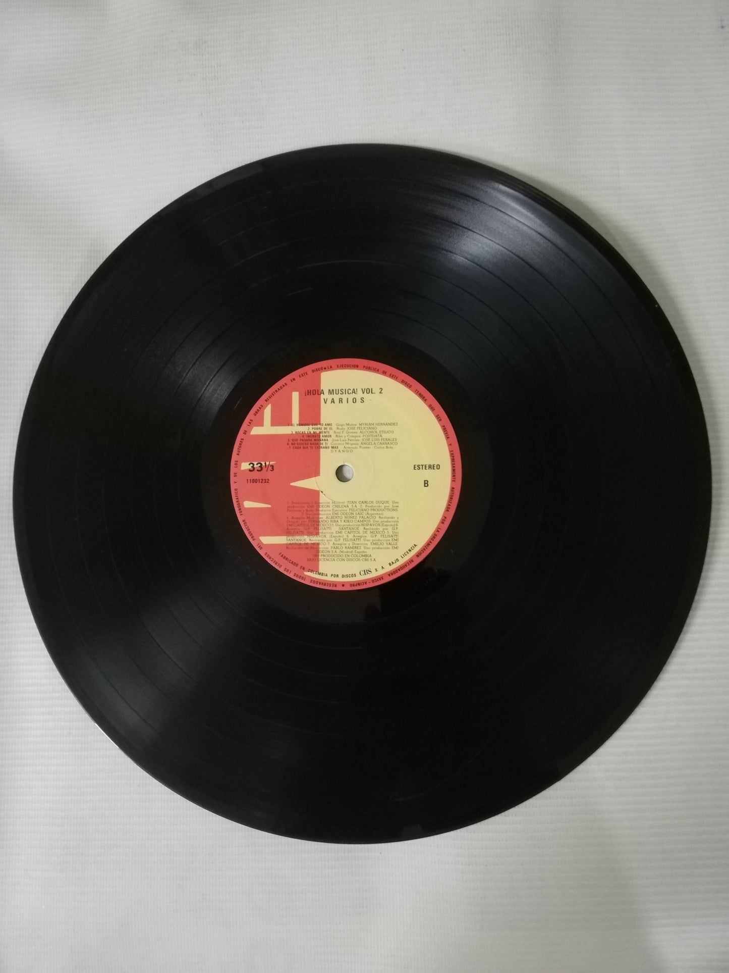 LP HOLA MÚSICA! - HOLA MÚSICA! VOL. 2