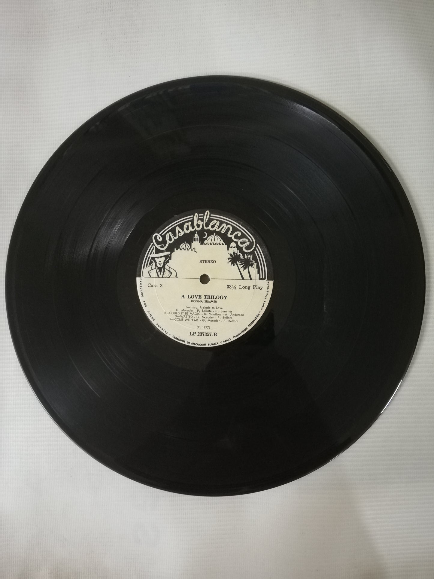 LP DONNA SUMMER - A LOVE TRILOGY