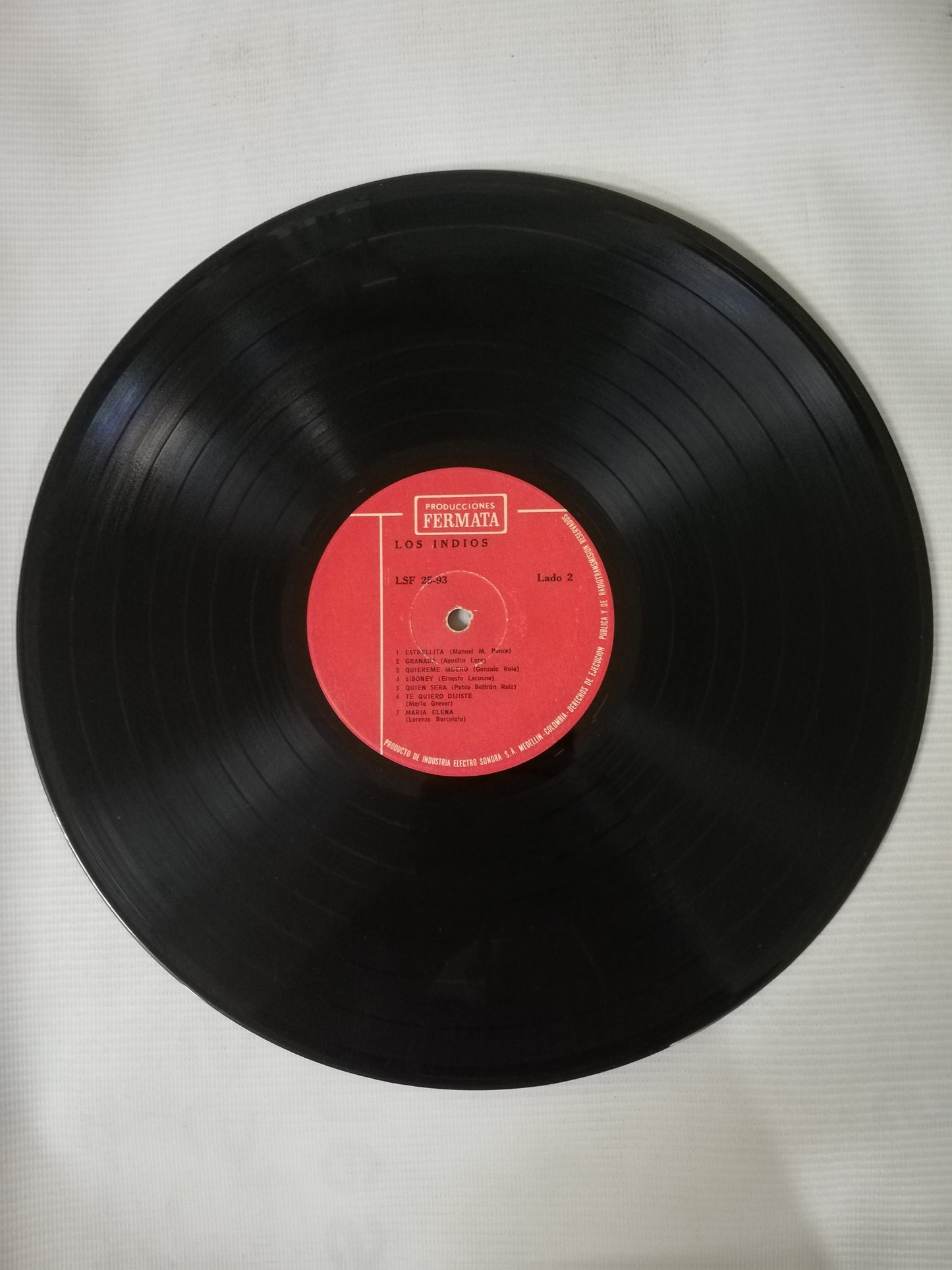 LP LOS INDIOS - LOS INDIOS