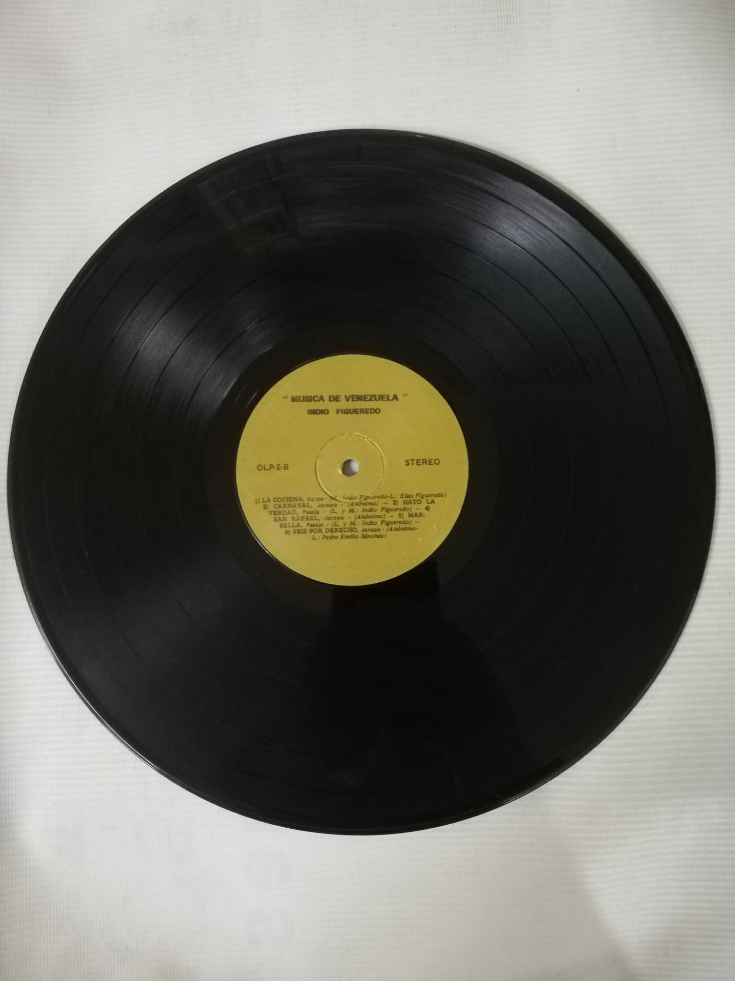 LP EL INDIO FIGUEREDO - MÚSICA DE VENEZUELA - VINYL X 2