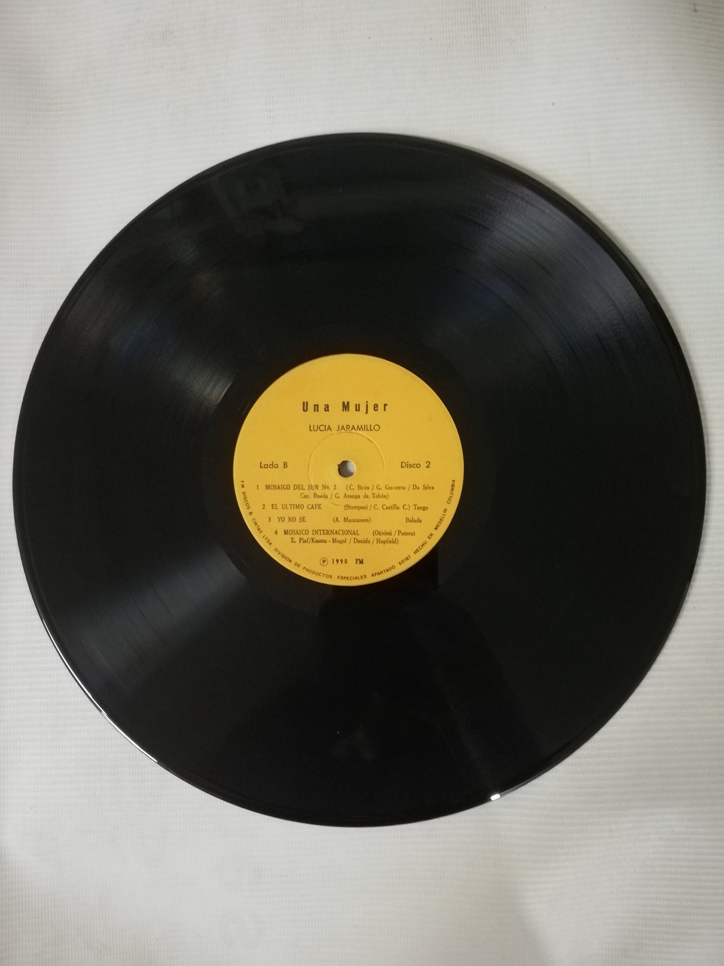 LP LUCIA JARAMILLO - UNA MUJER - VINYL X 2