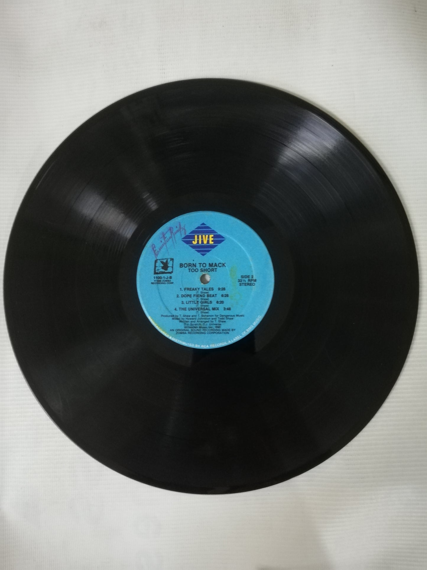 LP TOO SHORT - BORN TO MACK