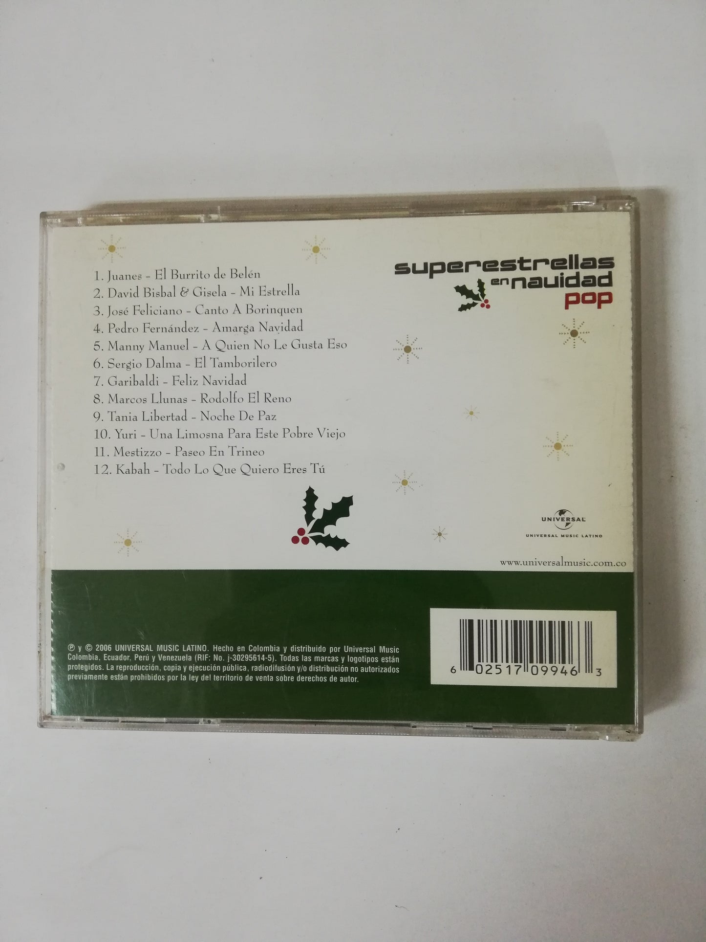 CD SUPERESTRELLAS EN NAVIDAD POP - VARIOS INTÉRPRETES