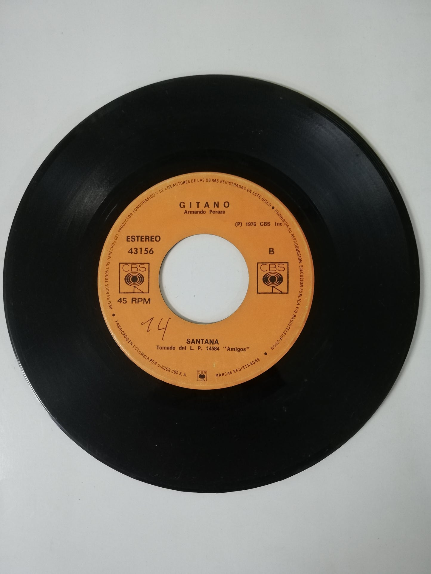 VINILO SANTANA - EUROPA / GITANO