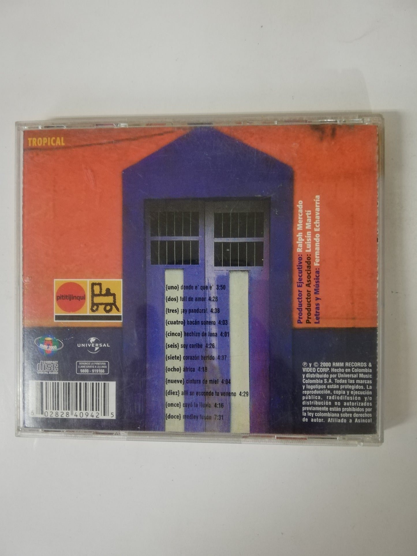 CD FERNANDO ECHAVARRIA & LA FAMILIA ANDRÉ - PITITIJINQUI