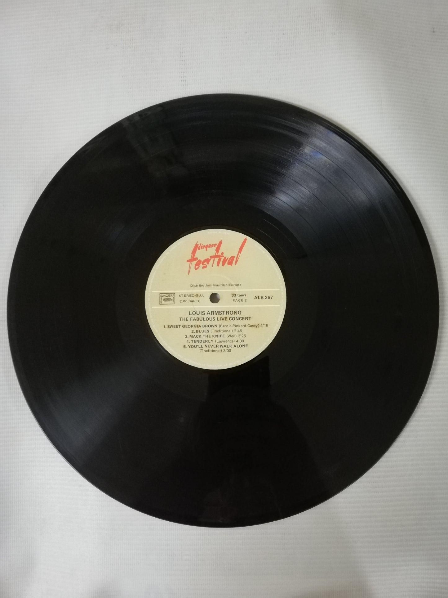 LP LOUIS ARMSTRONG - THE TWO GREATEST CONCERTS - VINYL X 4