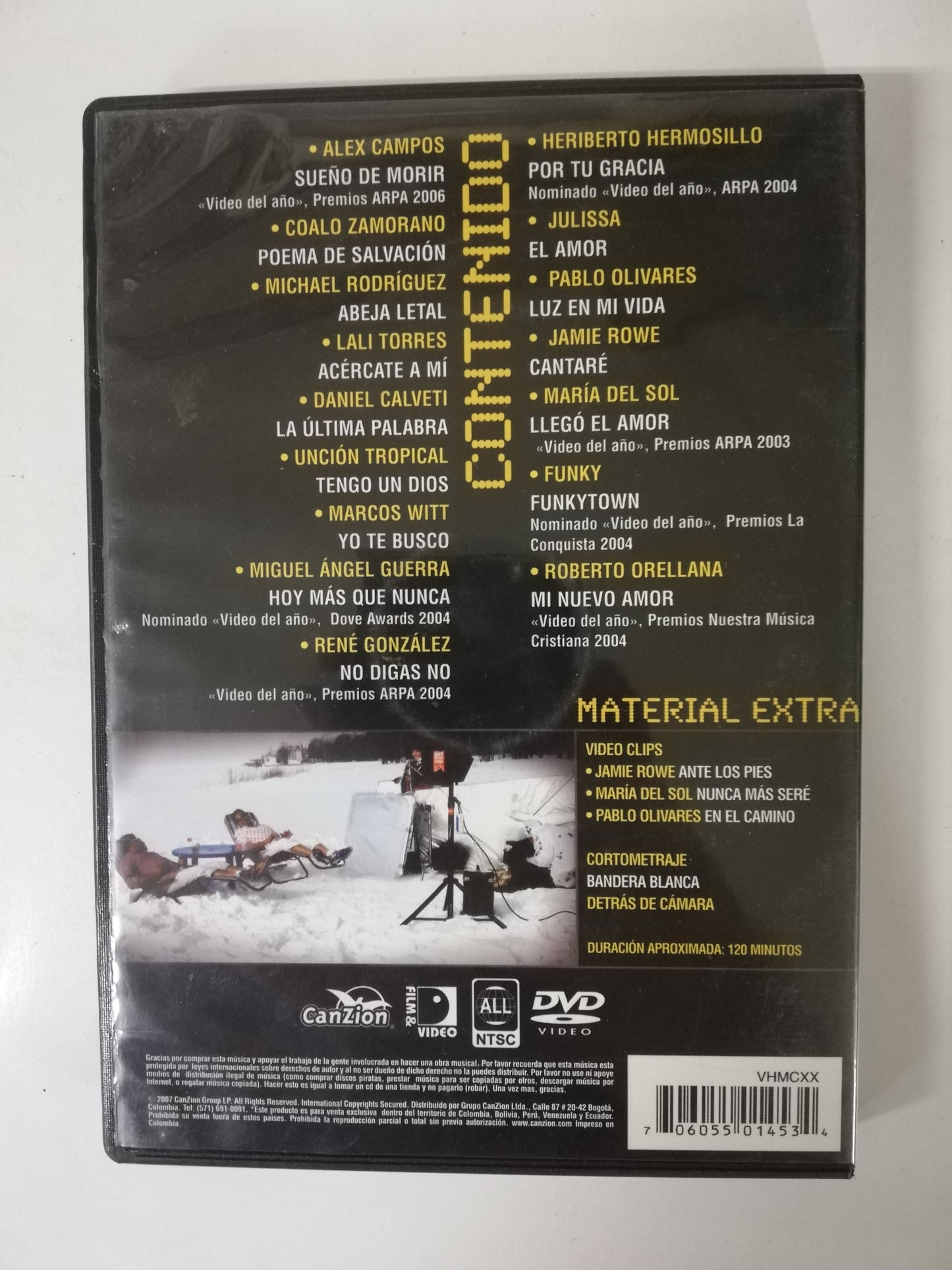 DVD VIDEO CLIPS VOL. 1 - 19 EXITOS DE MÚSICA CRISTIANA