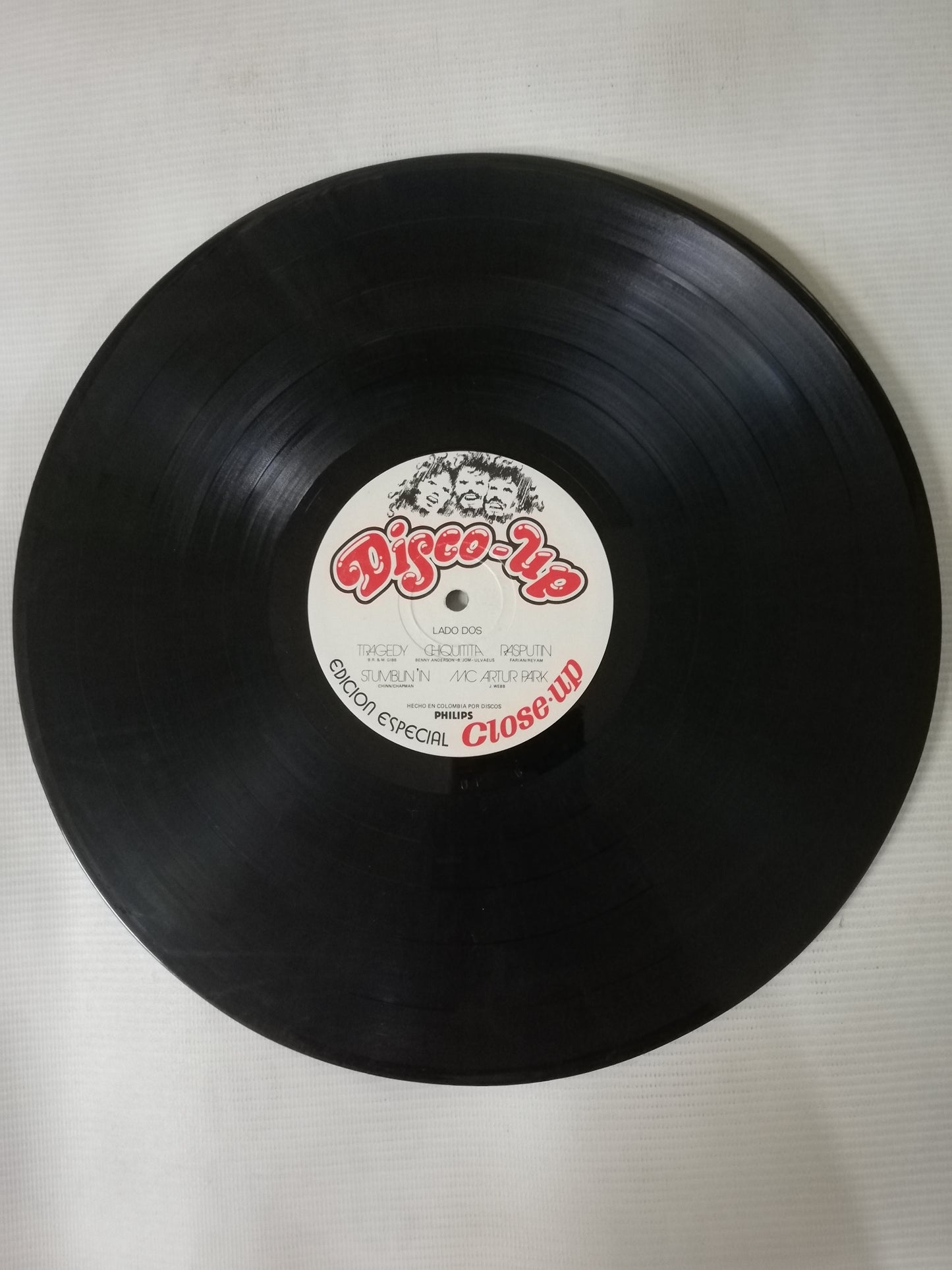 LP DISCO - UP - LO MEJOR DE LA MÚSICA DISCO TE LO EFRECE CLOSE - UP