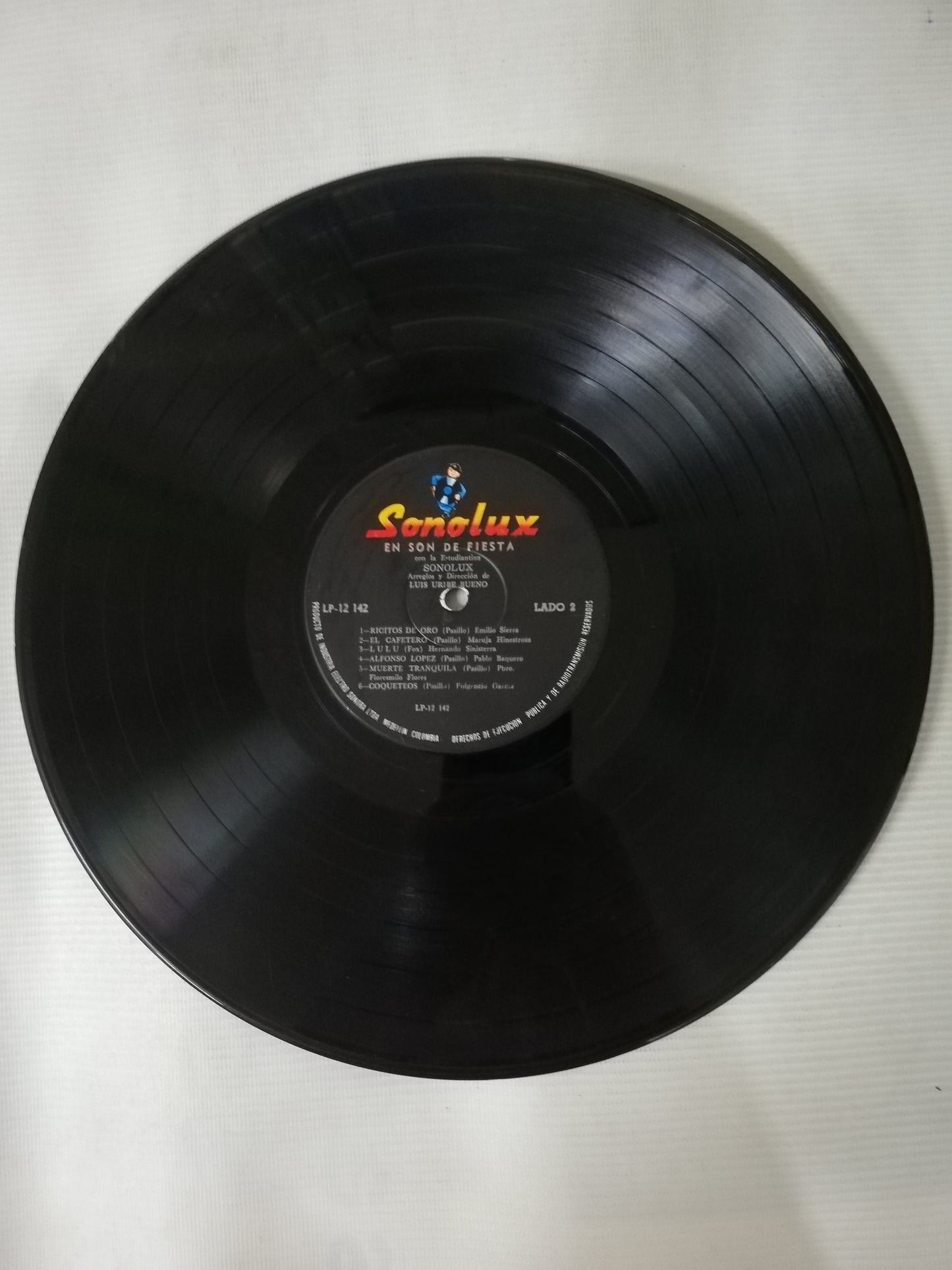 LP ESTUDIANTINA SONOLUX - EN SON DE FIESTA