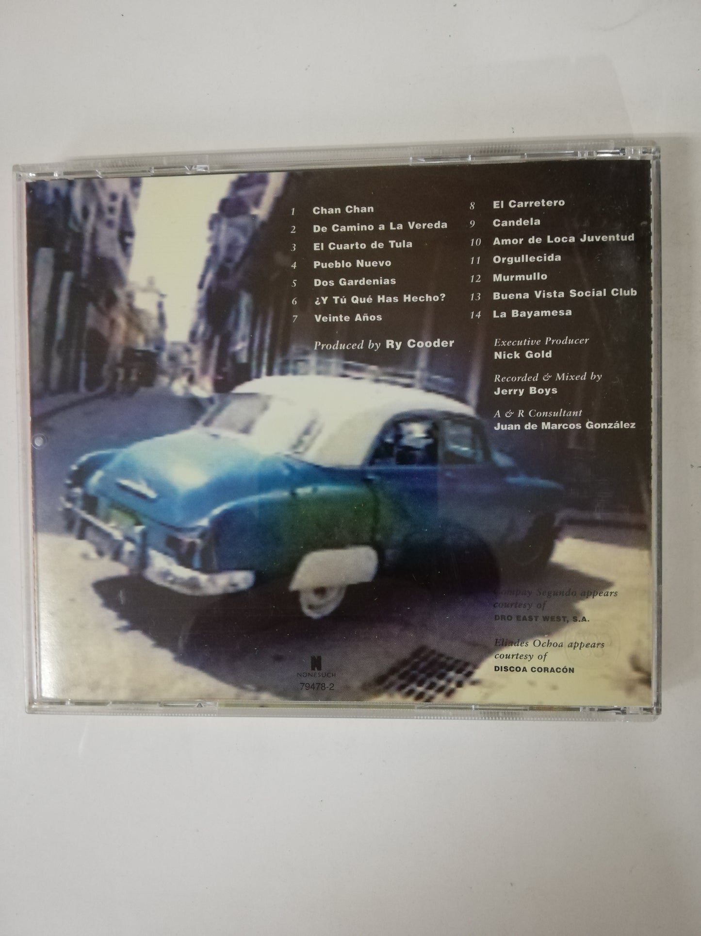 CD BUENA VISTA SOCIAL CLUB - BUENA VISTA SOCIAL CLUB