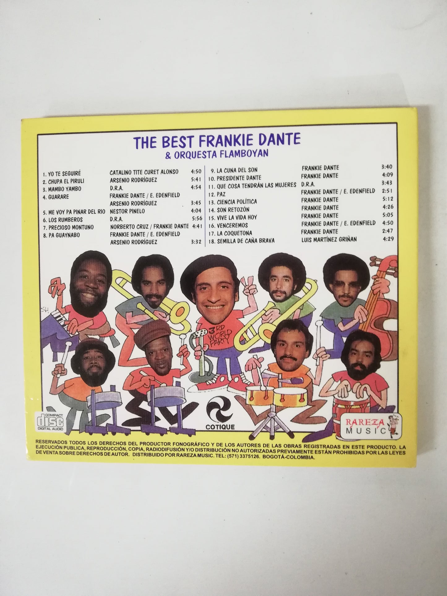 CD FRANKIE DANTE & ORQUESTA FLAMBOYAN - THE BEST