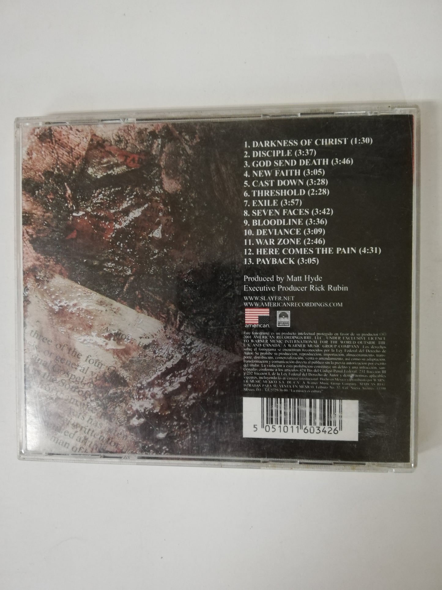 CD SLAYER - GOOD HATES US ALL