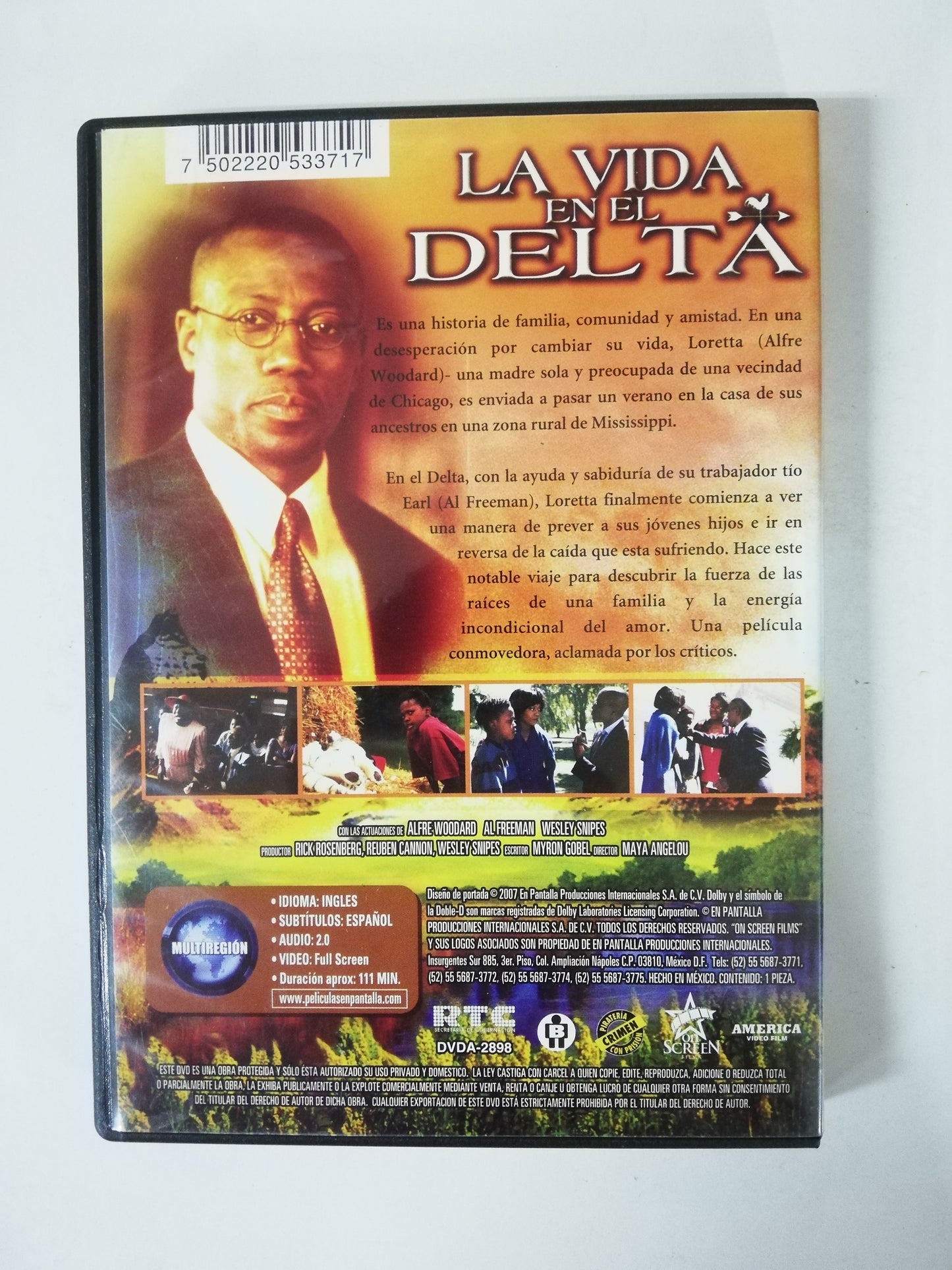 DVD LA VIDA EN EL DELTA