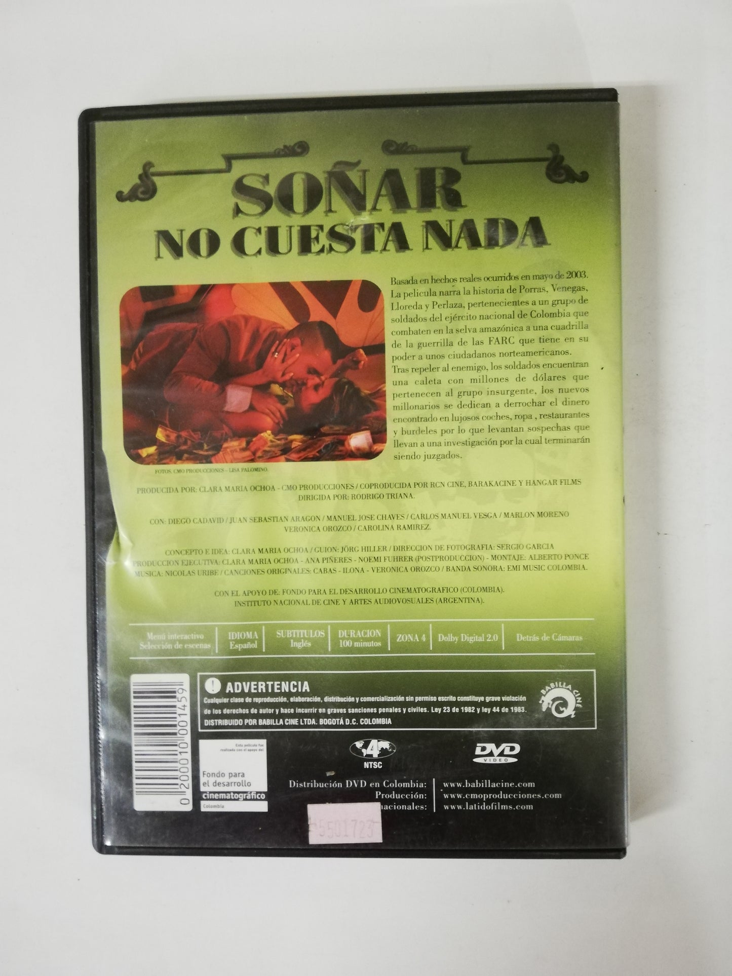 DVD SOÑAR NO CUESTA NADA