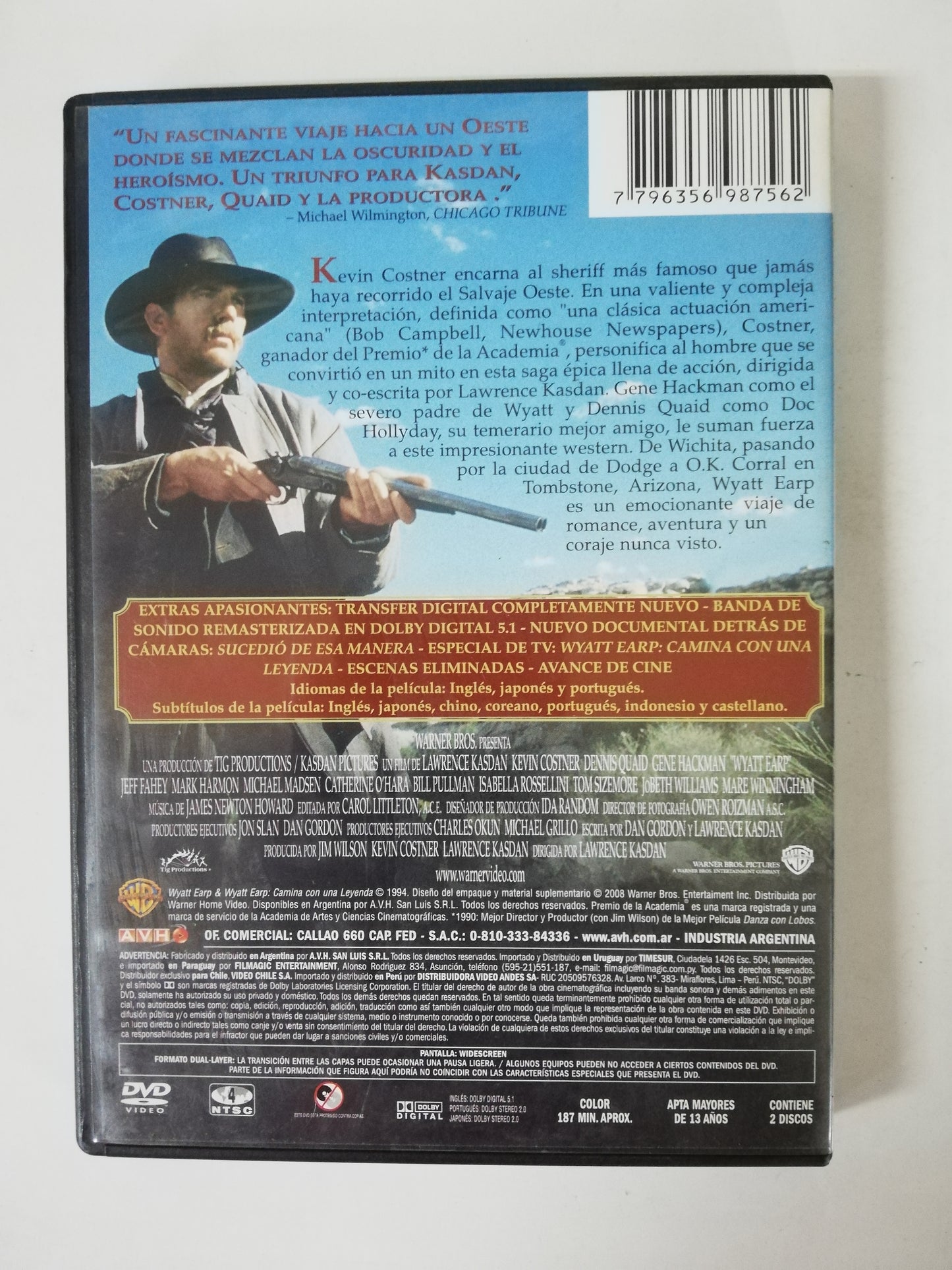DVD WYATT EARP - DVD X 2