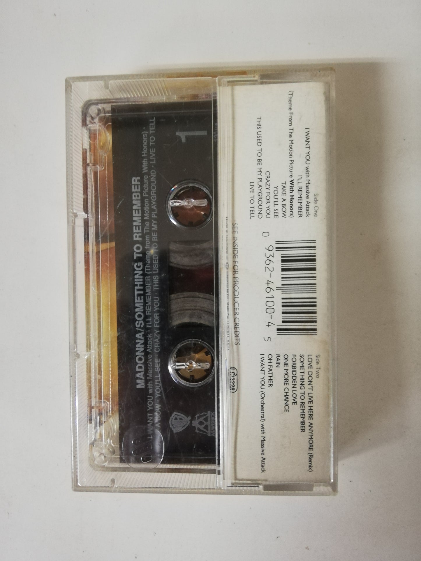 CASSETTE MADONNA - SOMENTHING TO REMEMBER