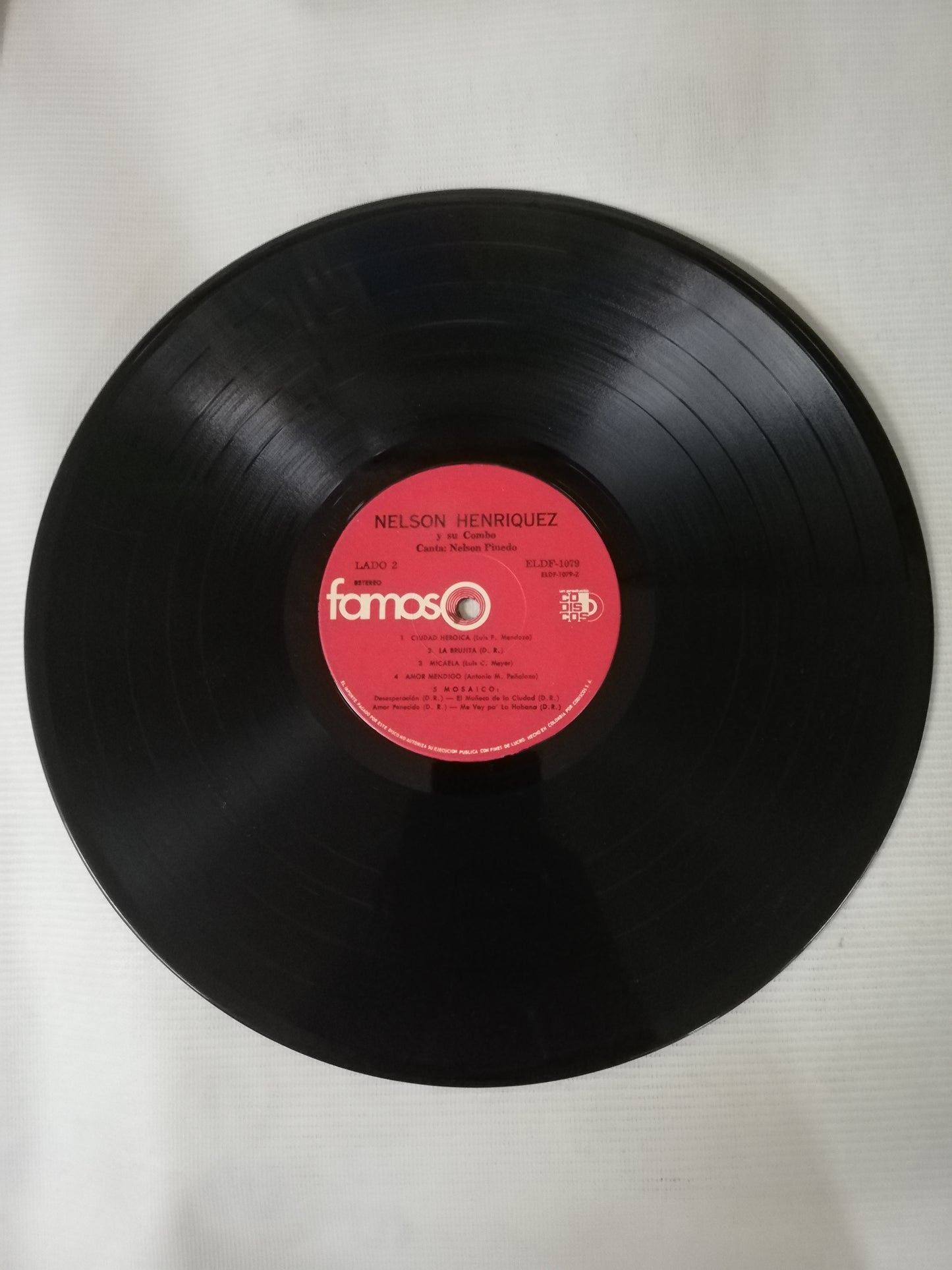 LP NELSON HENRIQUEZ Y SU COMBO - CANTA: NELSON PINEDO