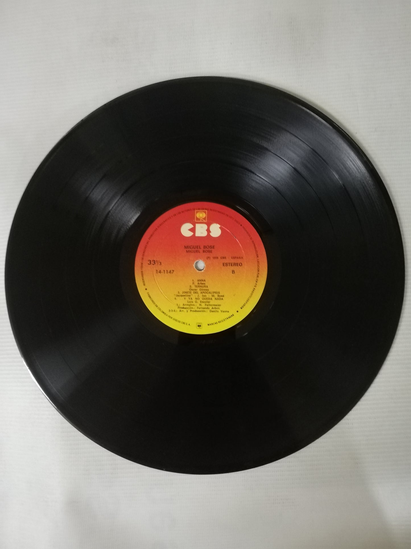 LP MIGUEL BOSÉ - MIGUEL BOSÉ