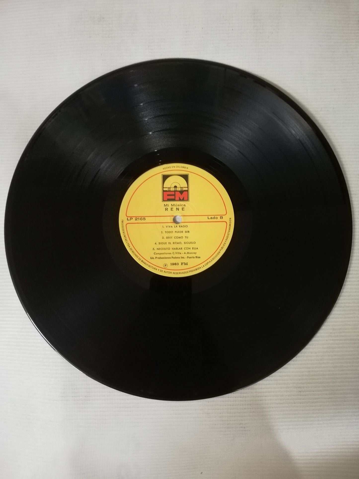 LP RENÉ - MI MÚSICA