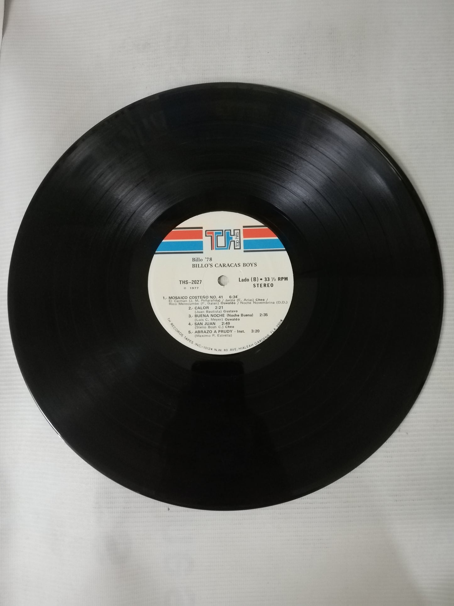 LP BILLO´S CARACAS BOYS - BILLO 78