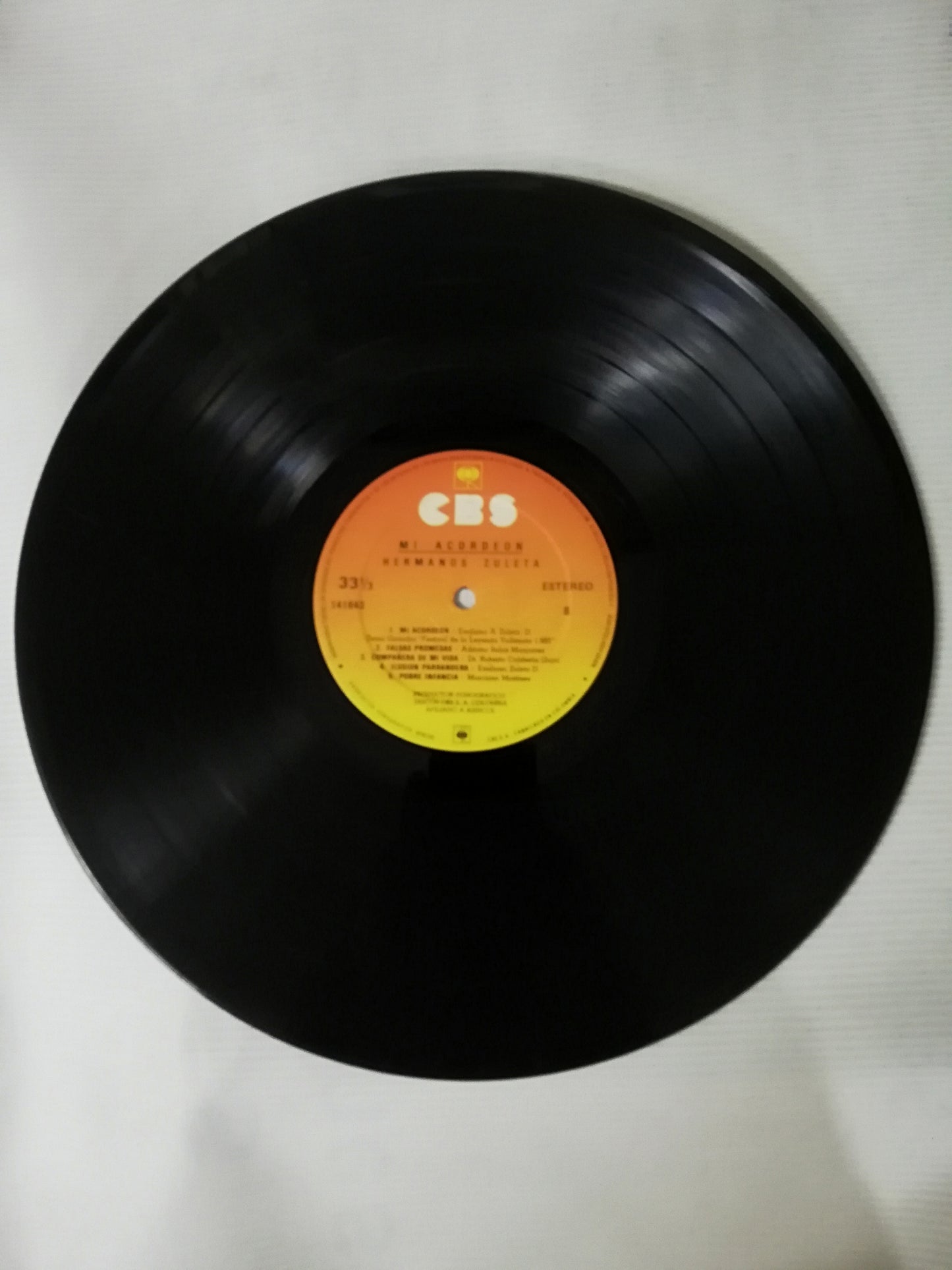 LP HERMANOS ZULETA - MI ACORDEON