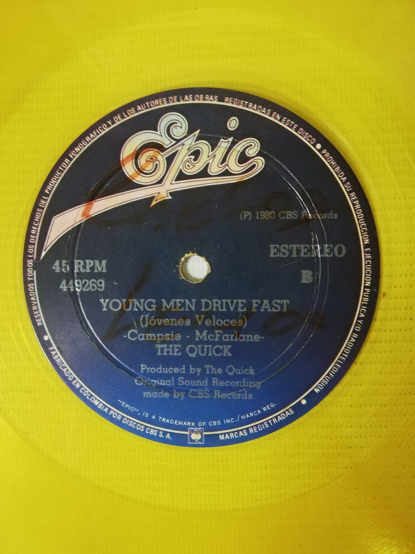 LP THE QUICK - HIP, SHAKE, JERK! / YOUNG MEN DRIVE FAST