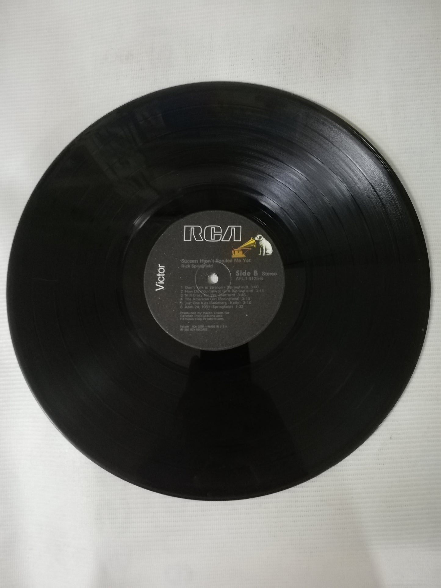 LP RICK SPRINGFIELD - SUCCESS HASN´T SPOILED ME YET