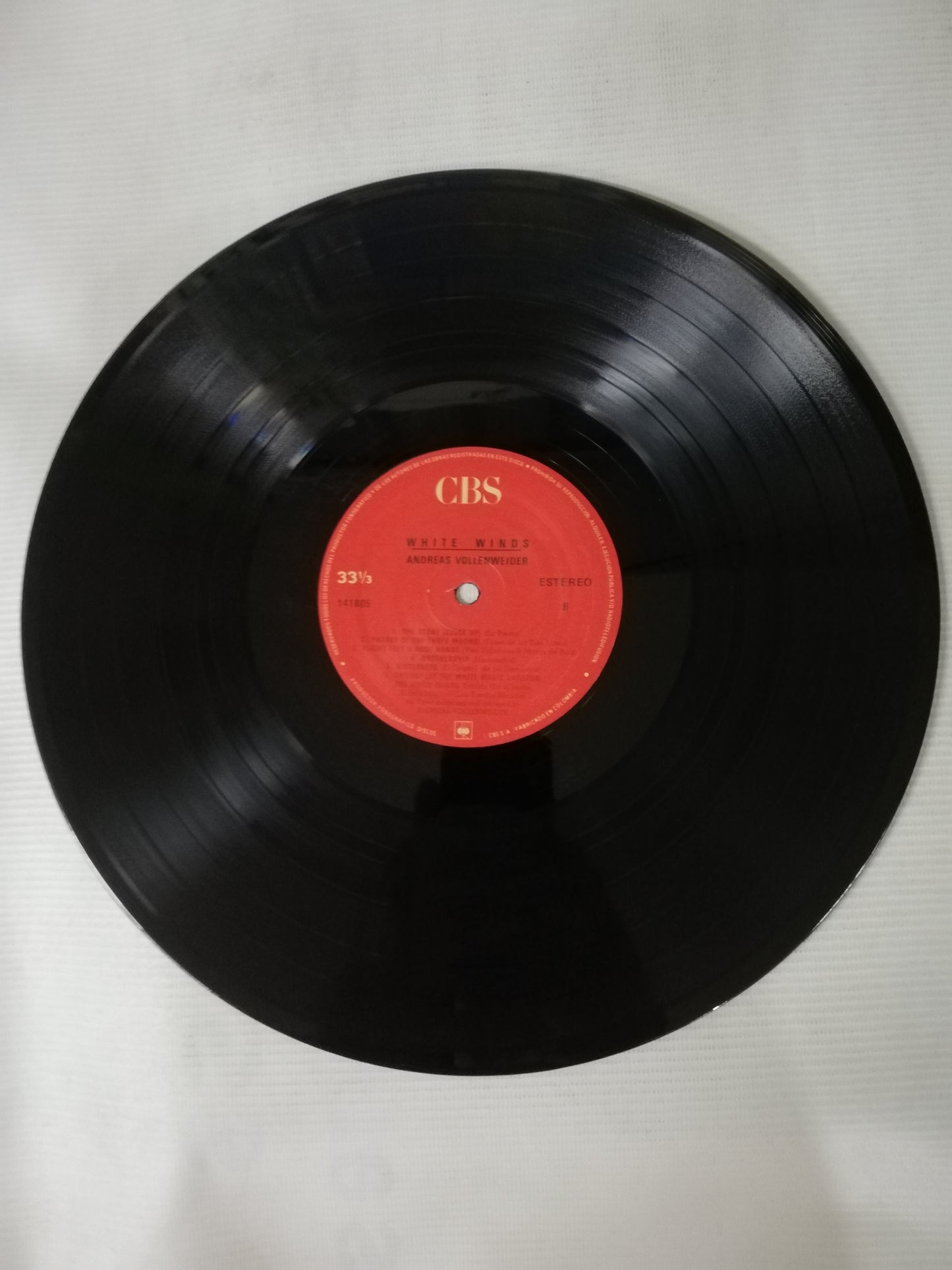 LP ANDREAS VOLLENWEIDER - WHITE WINDS
