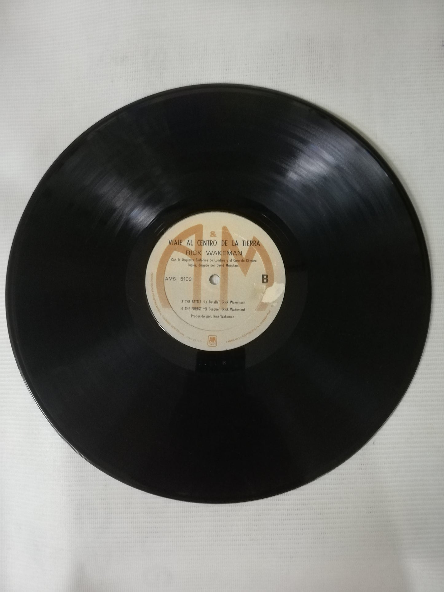 LP RICK WAKERMAN - JOURNEY TO THE CENTRE OF THE EARTH