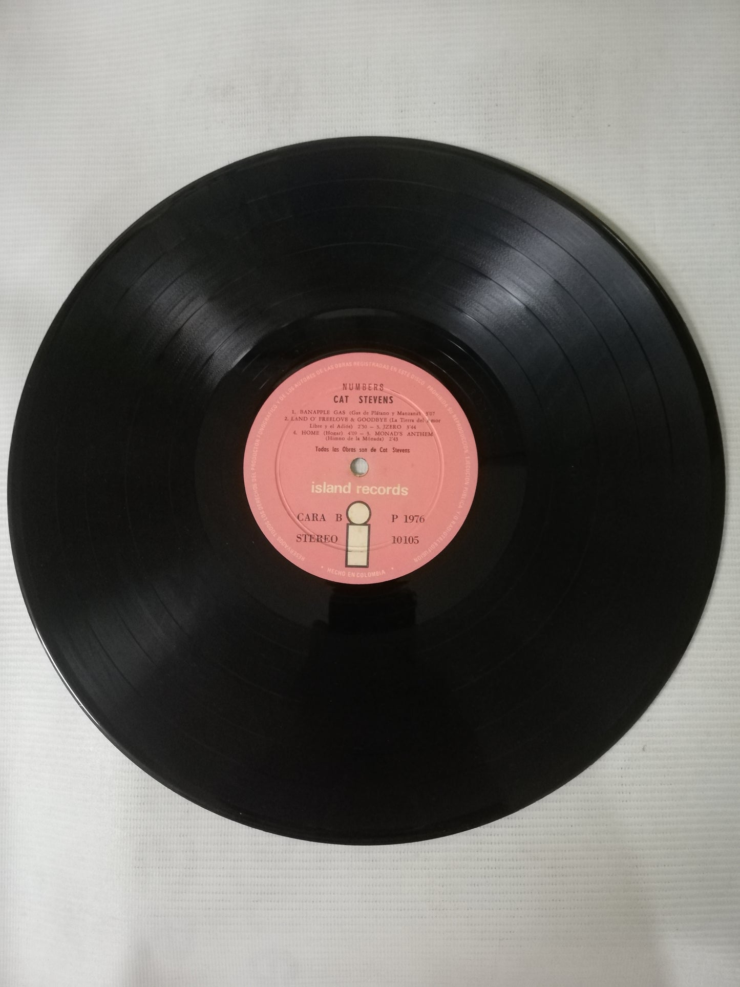 LP CAT STEVENS - NUMBERS