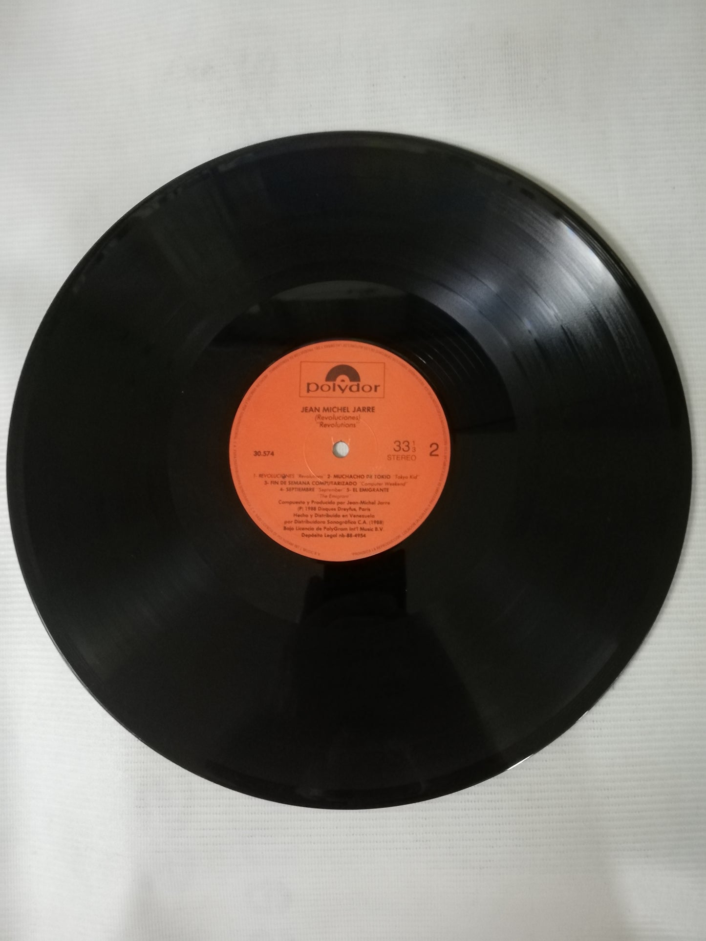 LP JEAN-MICHEL JARRE - REVOLUTIONS