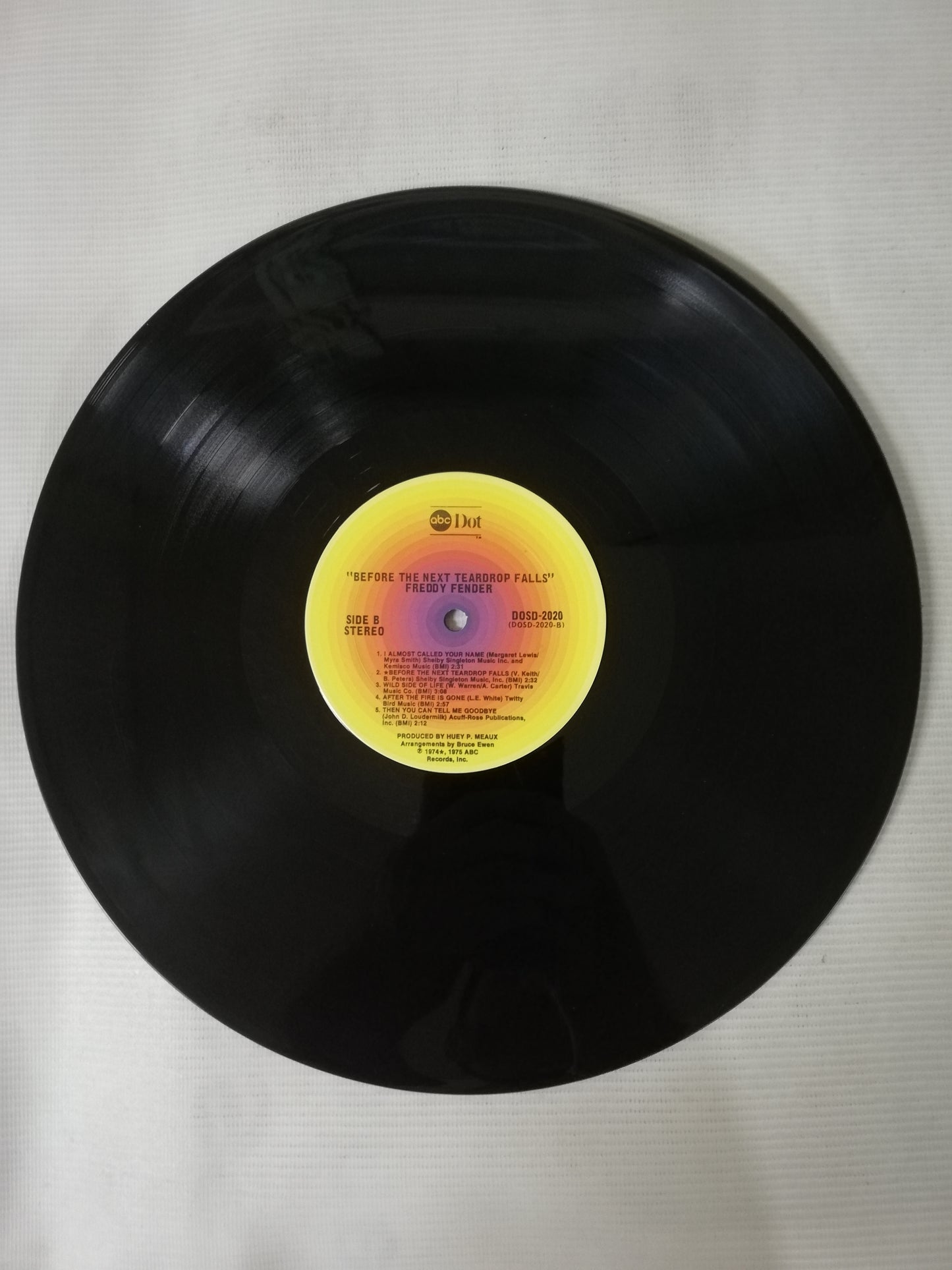 LP FREDDY FENDER - BEFORE THE NEXT TEARDROP FALLS