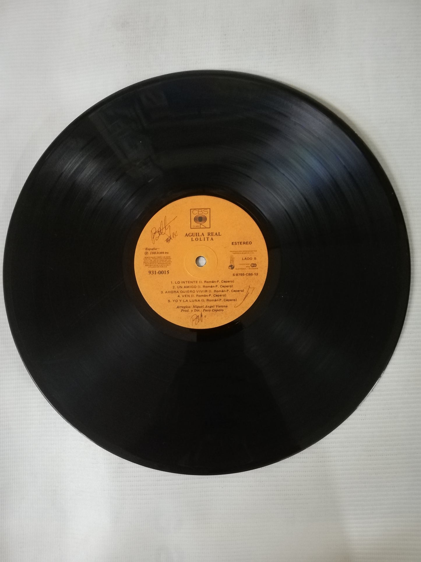 LP LOLITA - AGUILA REAL