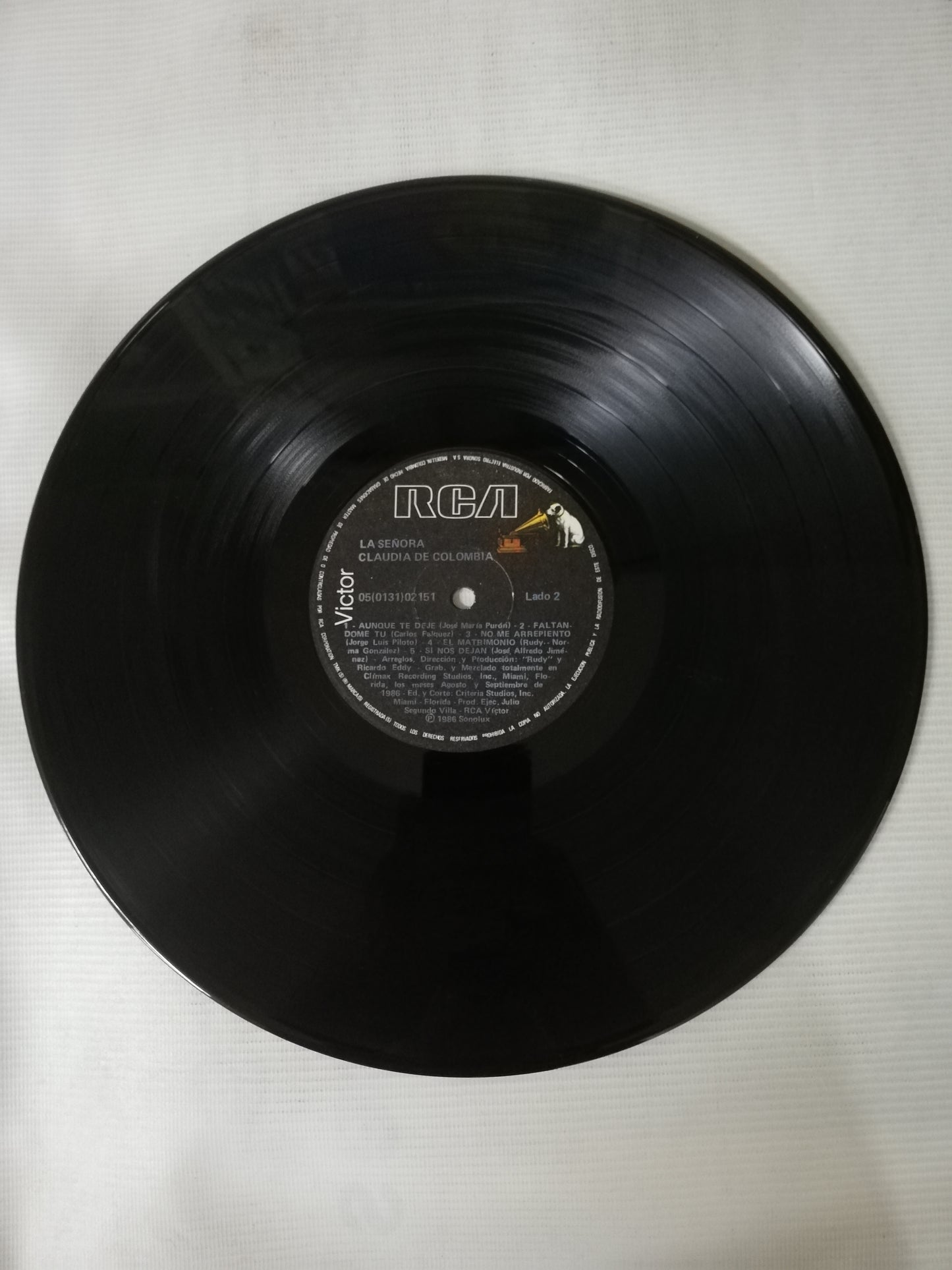 LP CLAUDIA DE COLOMBIA - LA SEÑORA