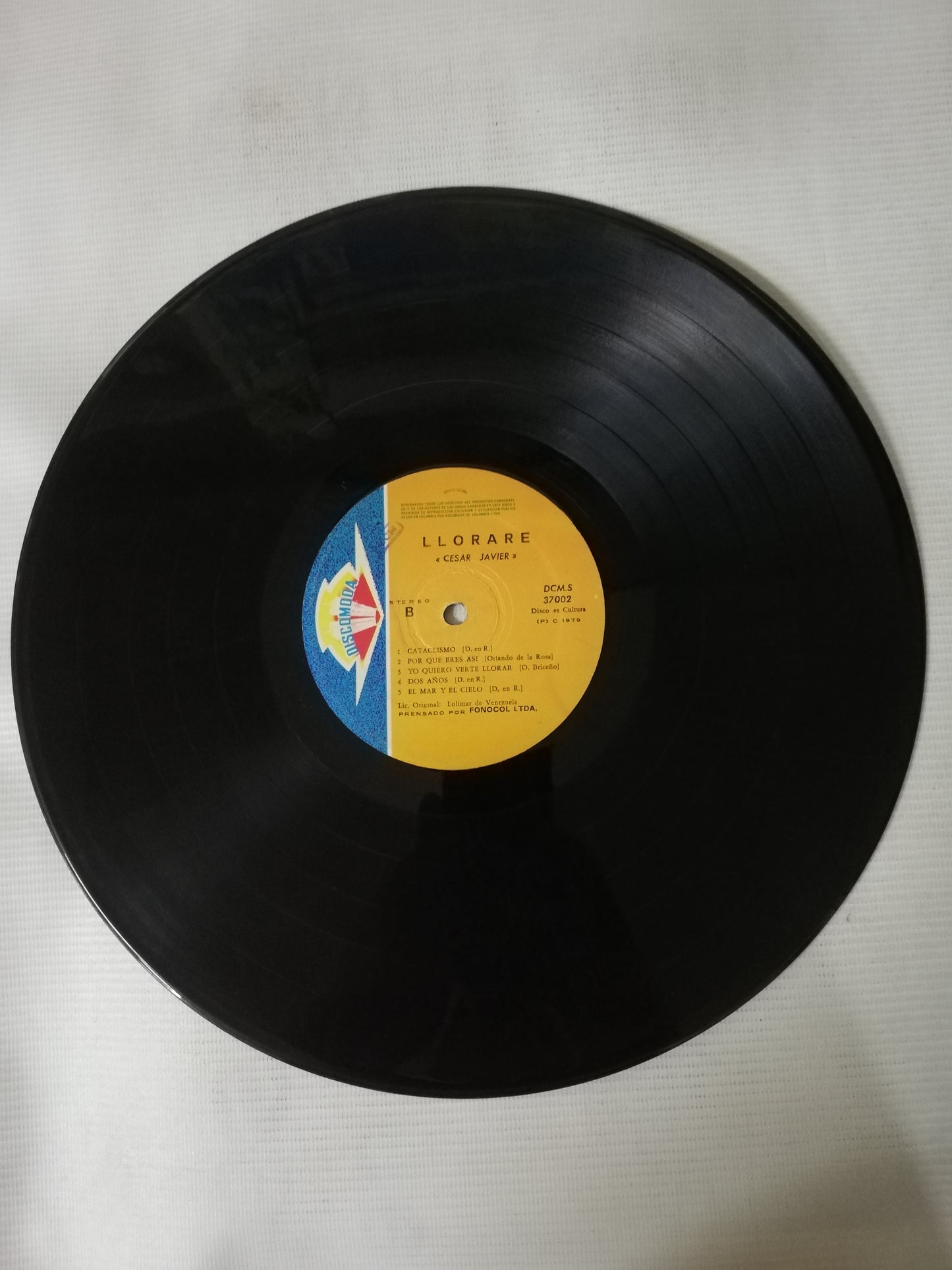 LP CESAR JAVIER - LLORARÉ